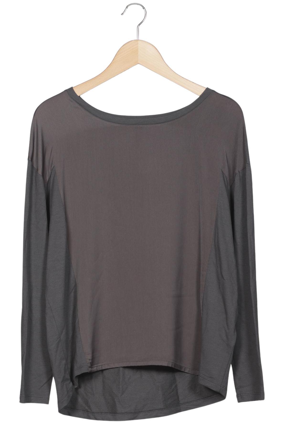 

monari Damen Langarmshirt, grau, Gr. 38