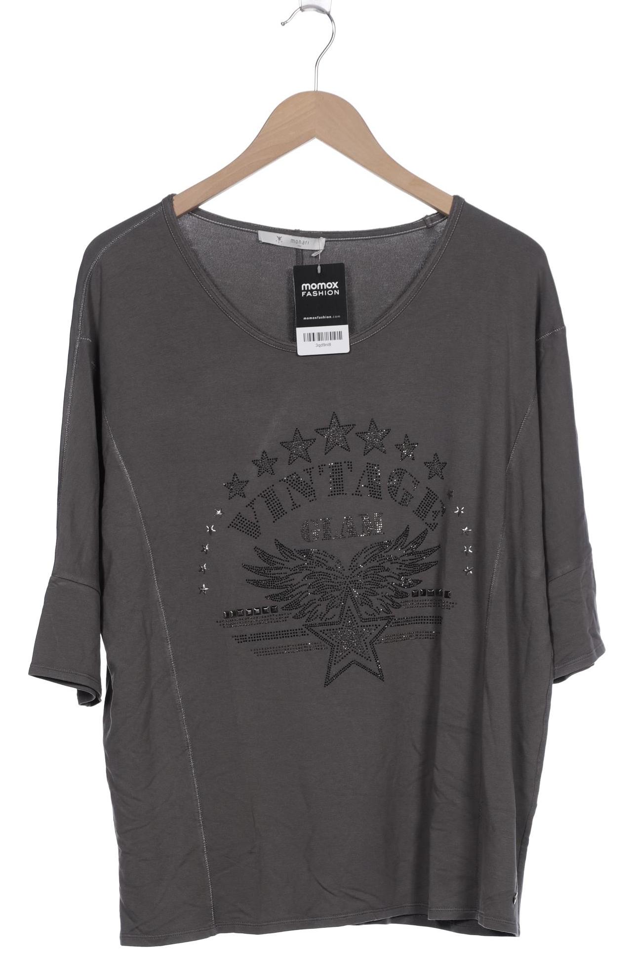 

monari Damen Langarmshirt, grau