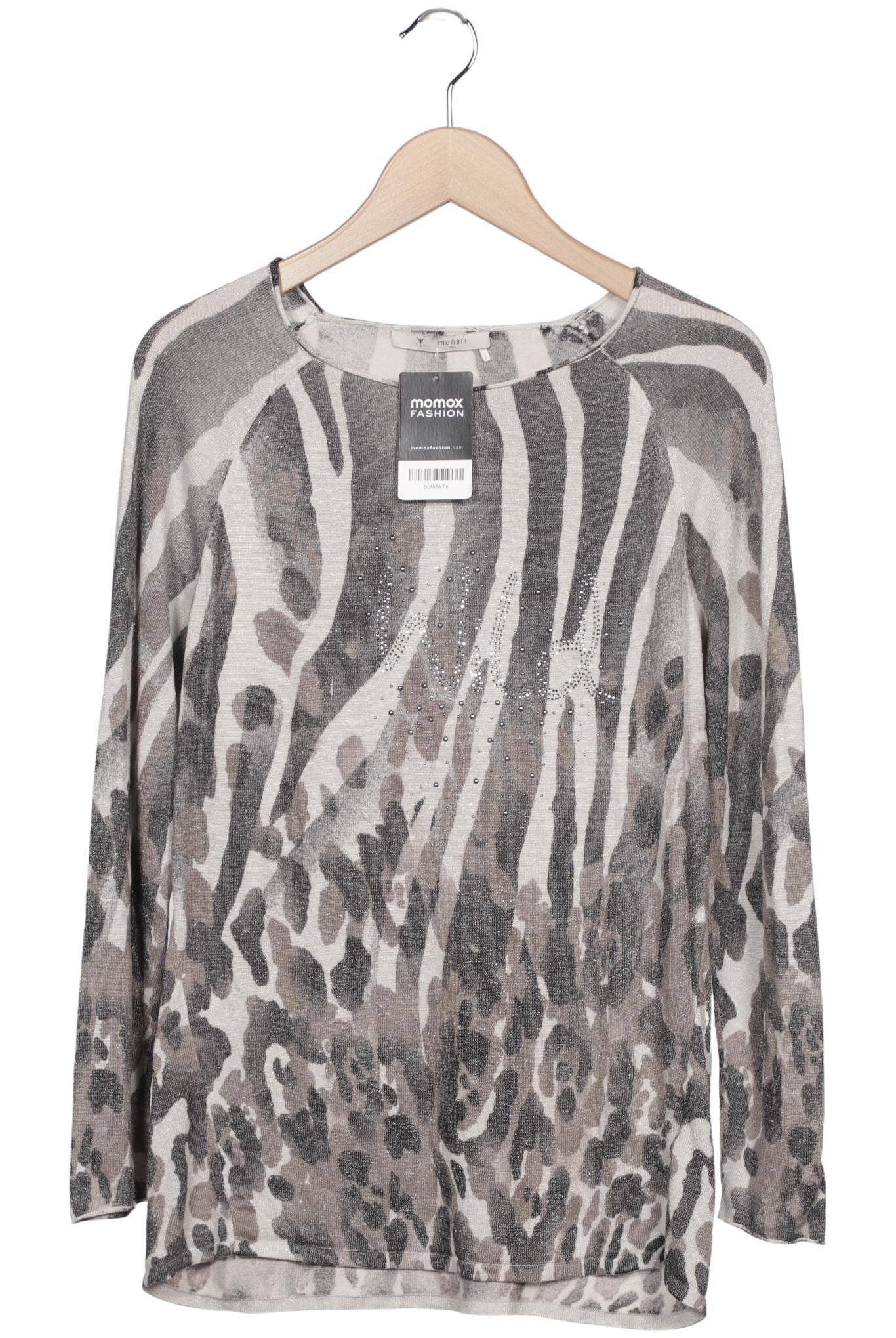 

monari Damen Langarmshirt, beige, Gr. 44