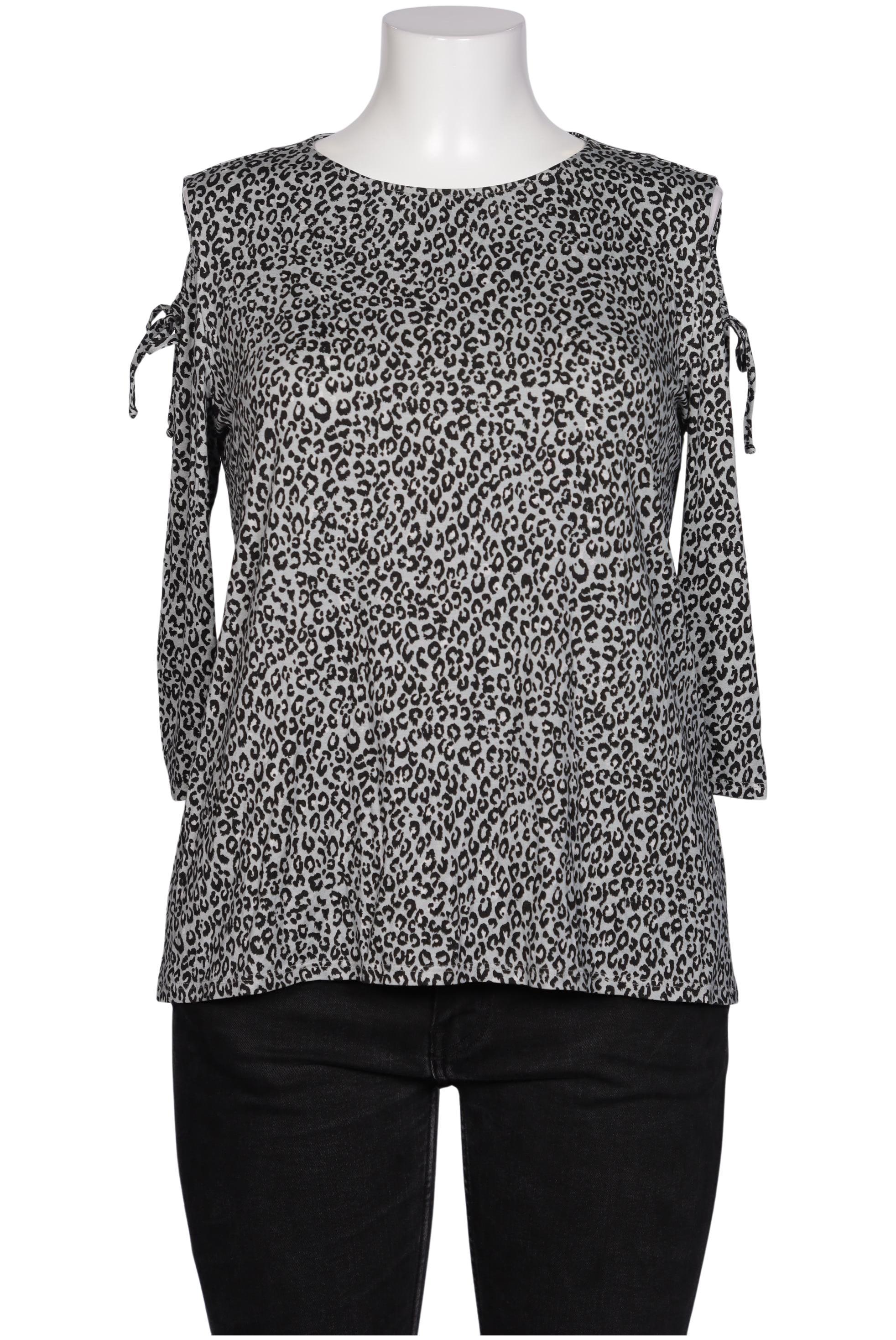 

monari Damen Langarmshirt, grau, Gr. 42