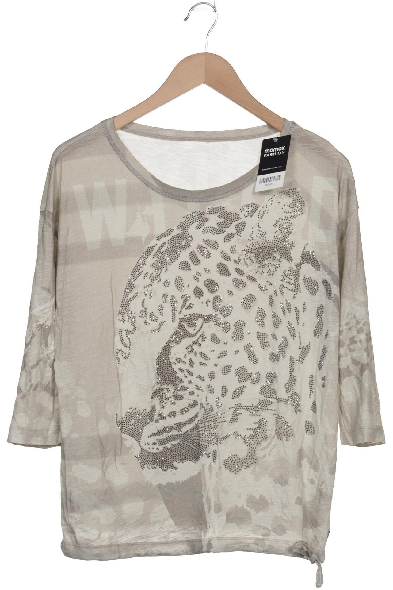 

monari Damen Langarmshirt, grau, Gr. 38