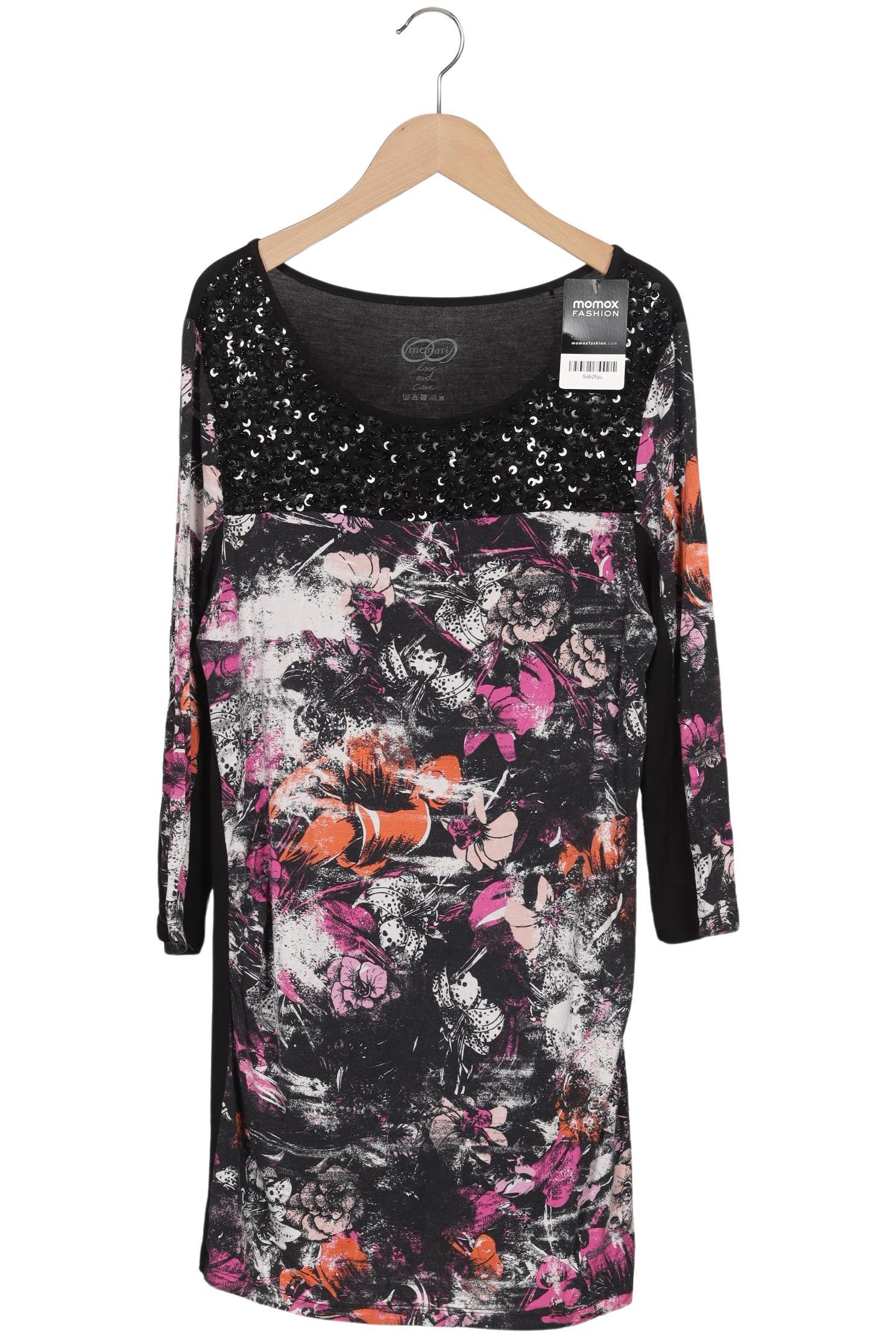 

monari Damen Langarmshirt, schwarz, Gr. 42