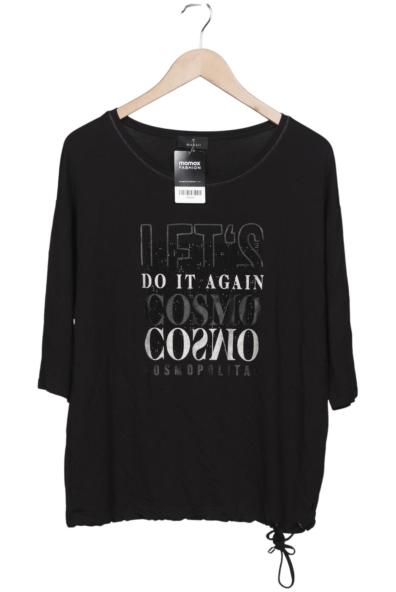 

monari Damen Langarmshirt, schwarz, Gr. 40