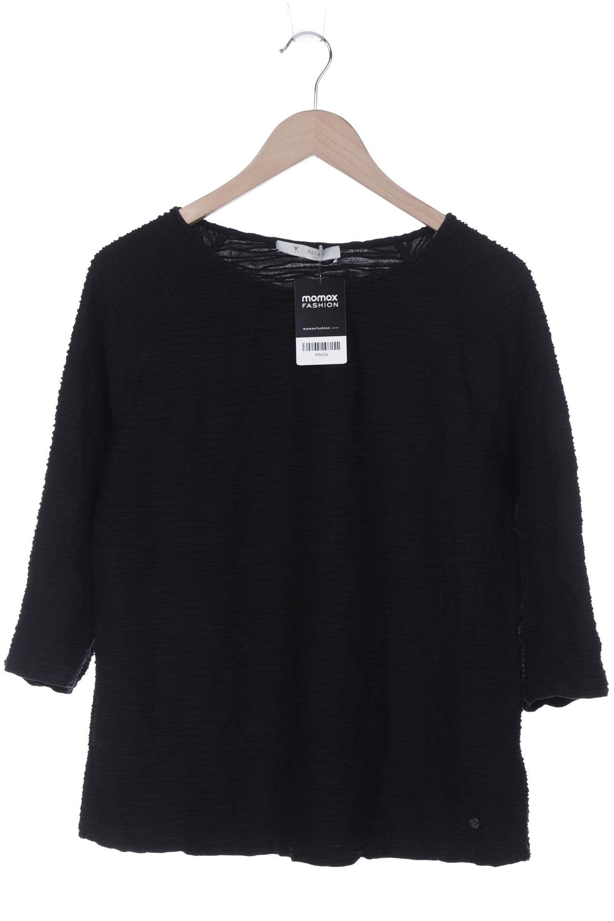 

monari Damen Langarmshirt, schwarz, Gr. 44