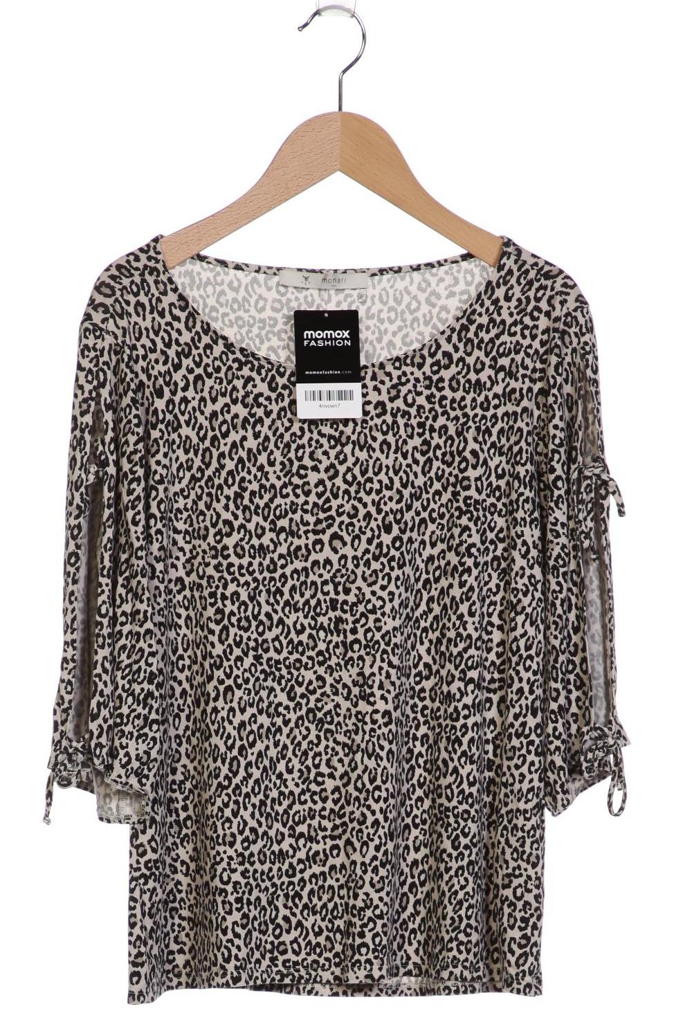 

monari Damen Langarmshirt, beige, Gr. 36