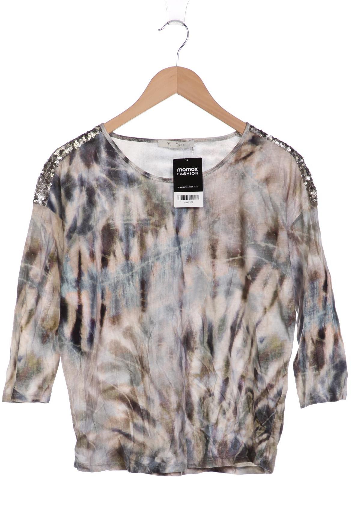 

monari Damen Langarmshirt, mehrfarbig, Gr. 40