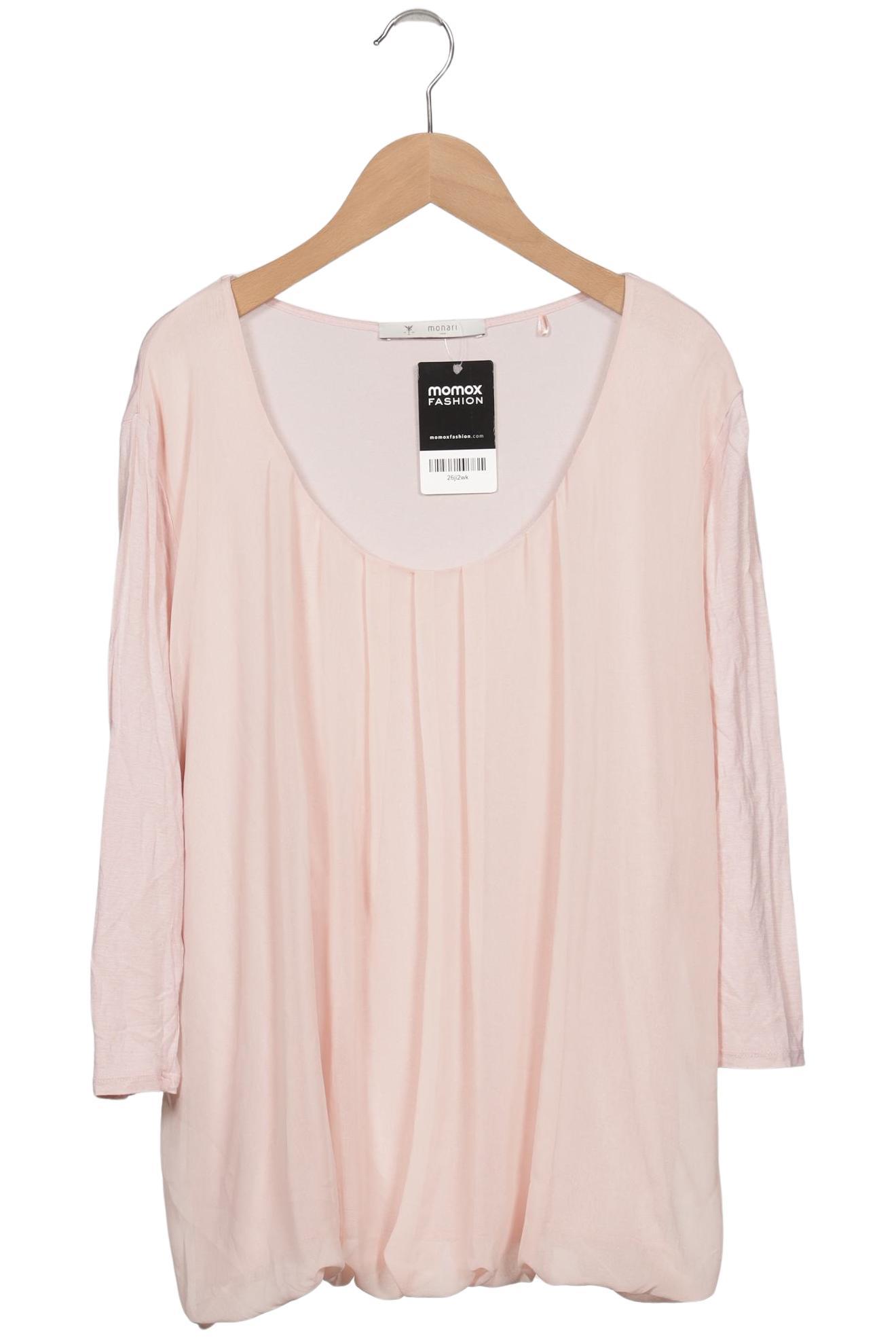 

monari Damen Langarmshirt, pink, Gr. 46