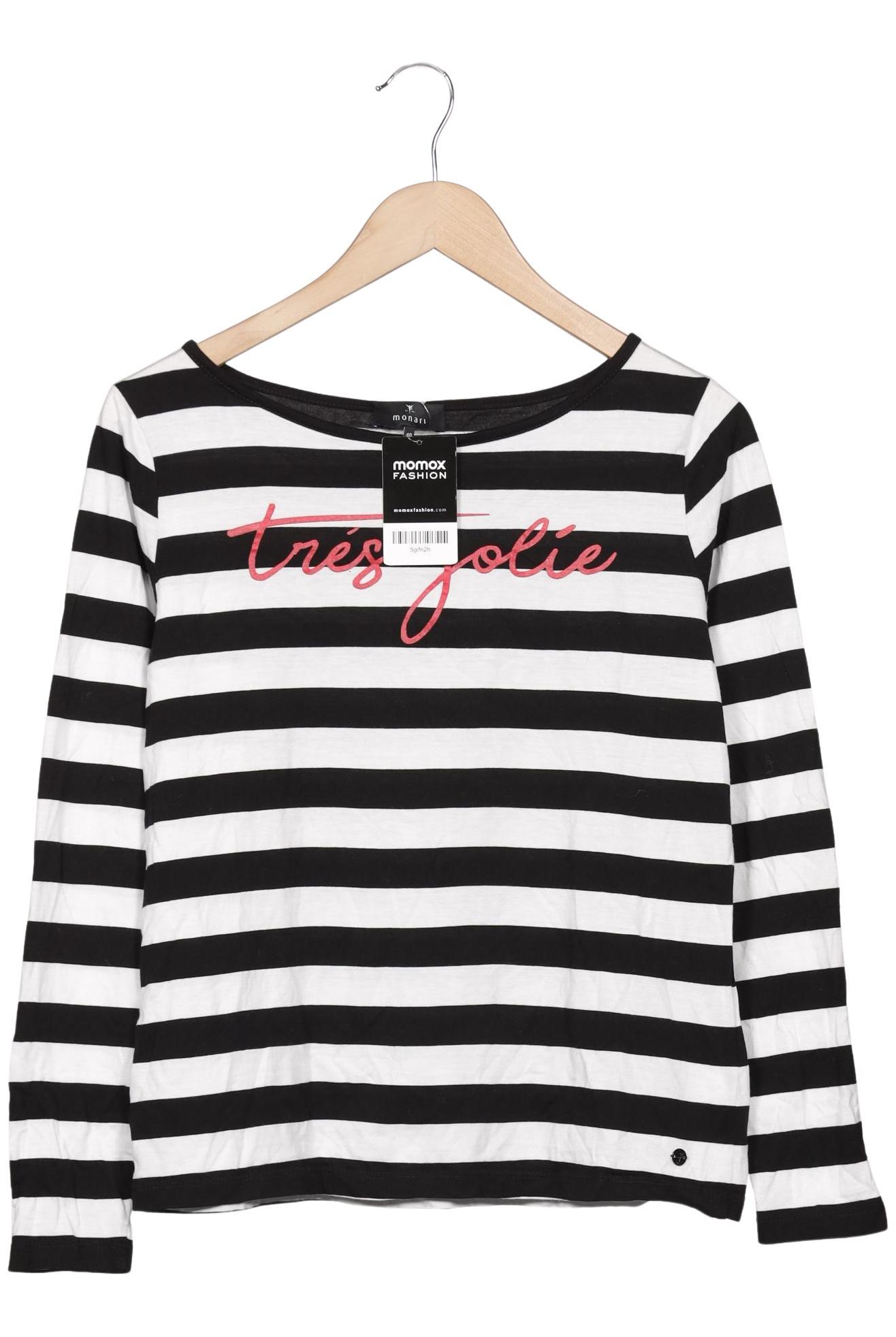 

monari Damen Langarmshirt, mehrfarbig, Gr. 40