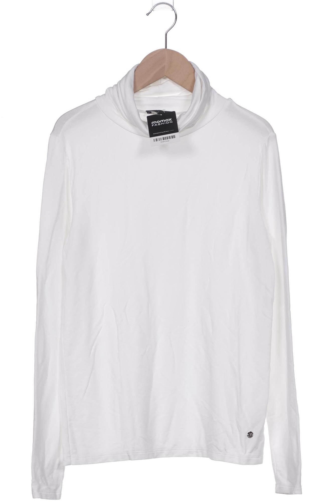 

monari Damen Langarmshirt, weiß, Gr. 36