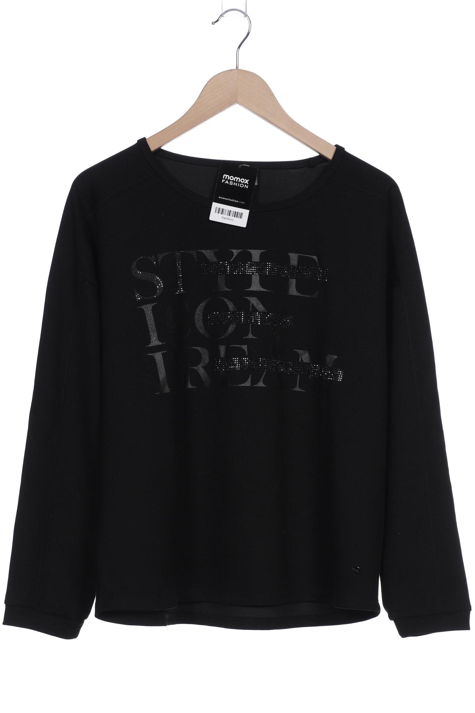 

monari Damen Langarmshirt, schwarz