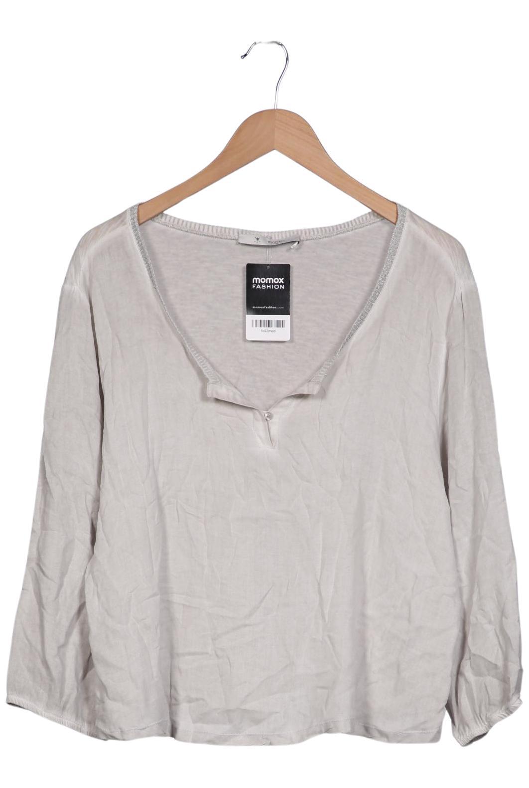

monari Damen Langarmshirt, grau, Gr. 42
