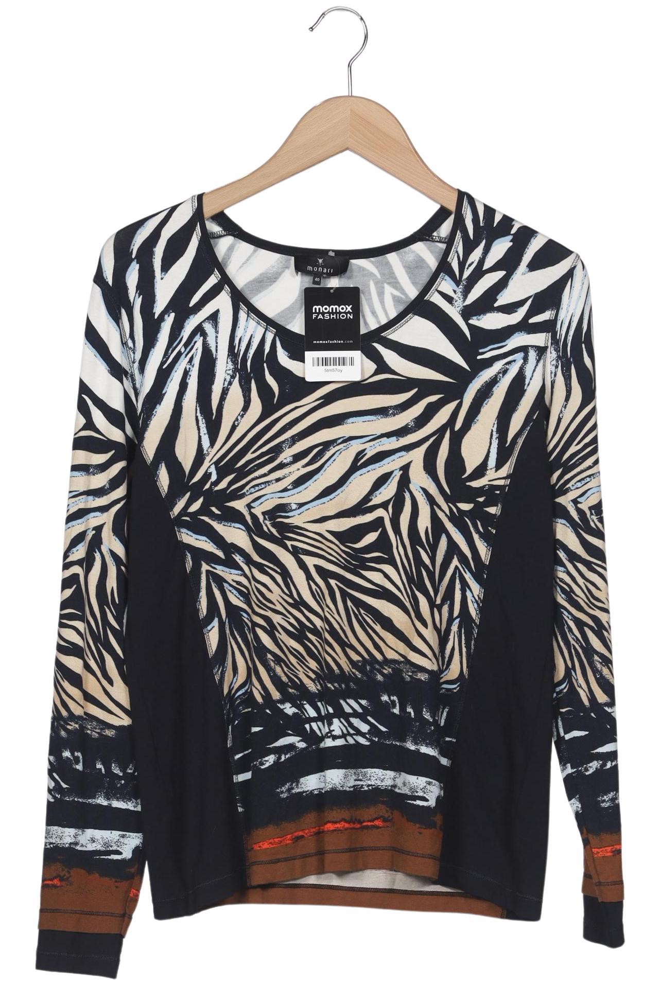 

monari Damen Langarmshirt, mehrfarbig, Gr. 40