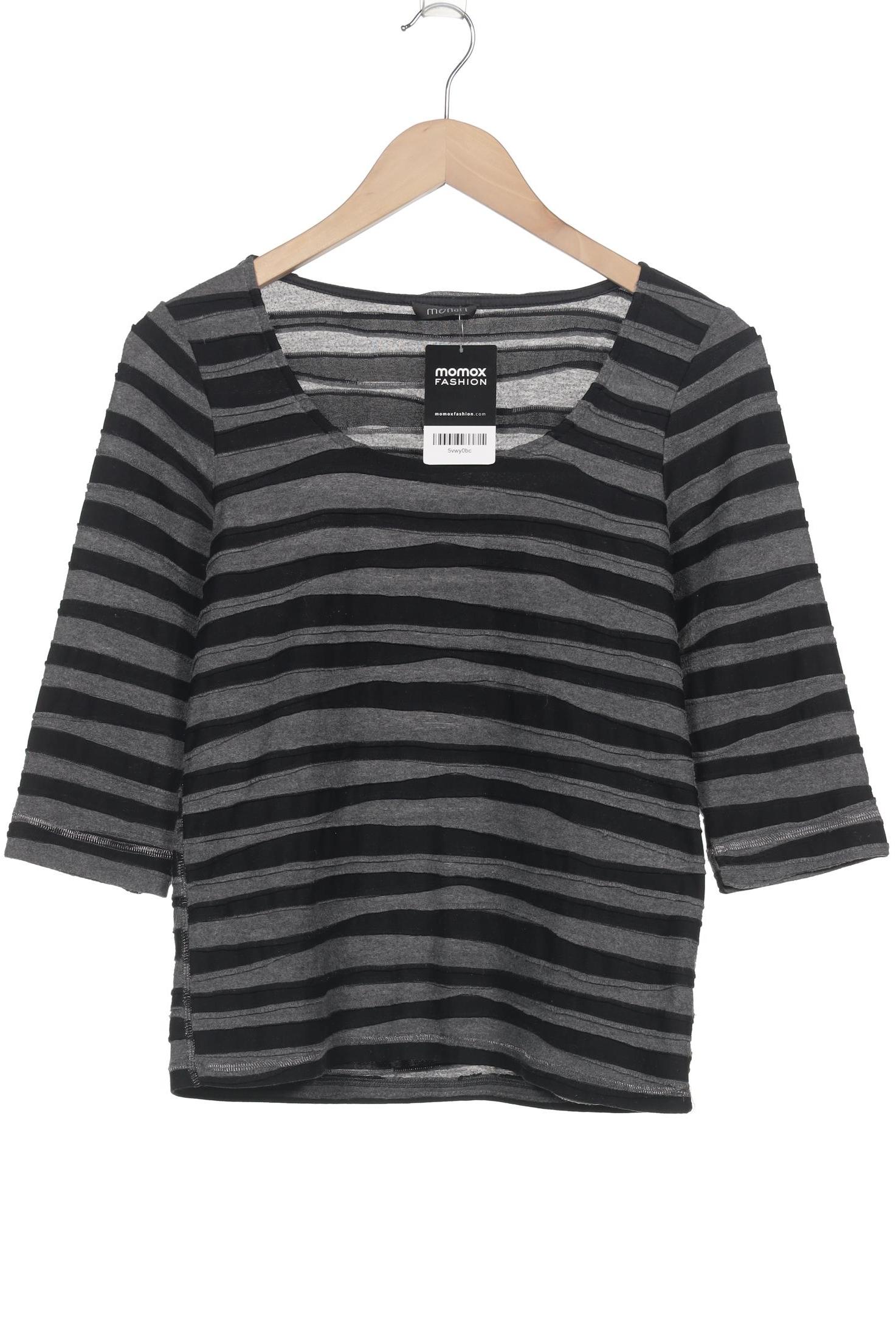 

monari Damen Langarmshirt, grau, Gr. 38