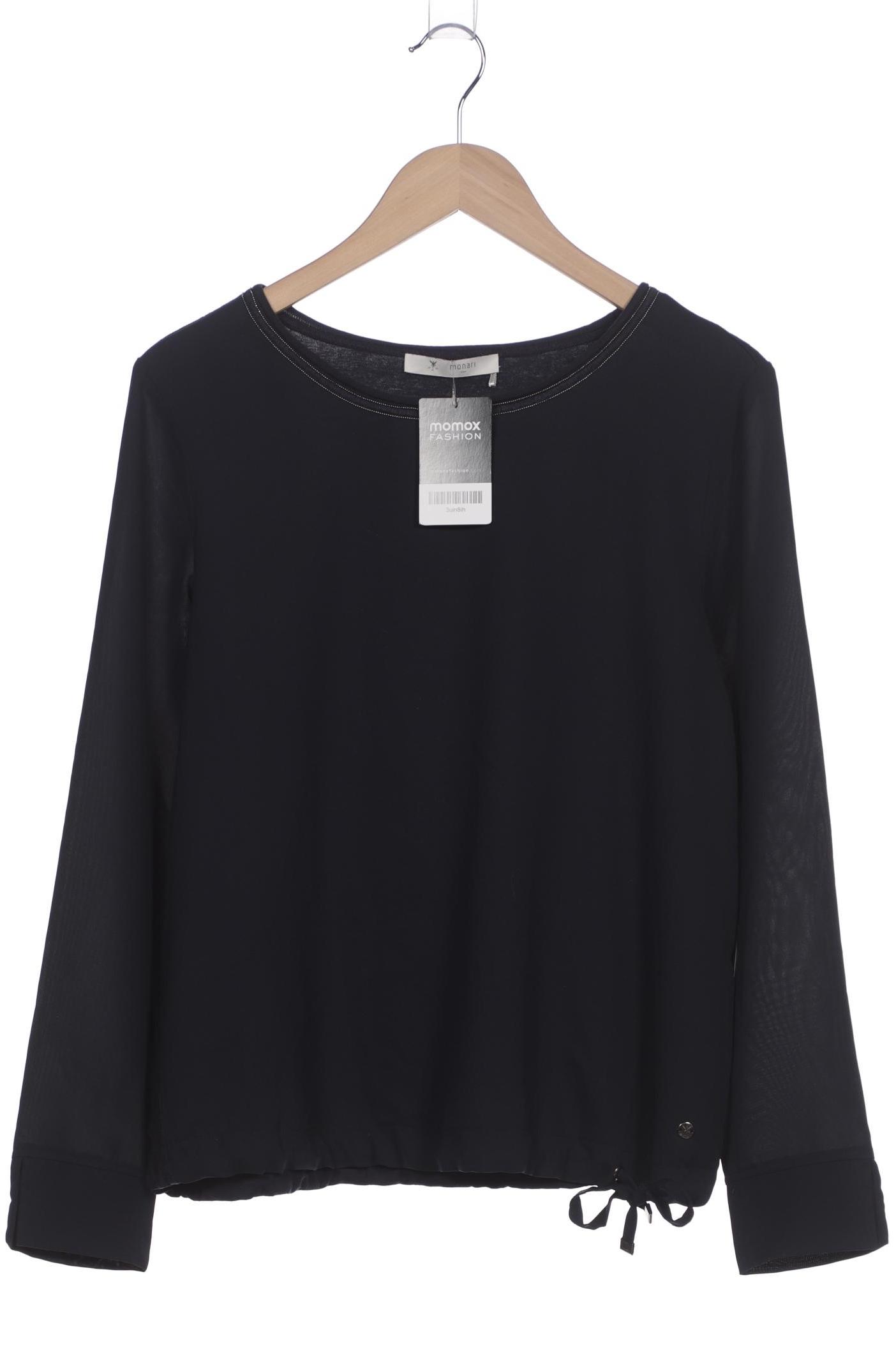 

monari Damen Langarmshirt, marineblau, Gr. 44