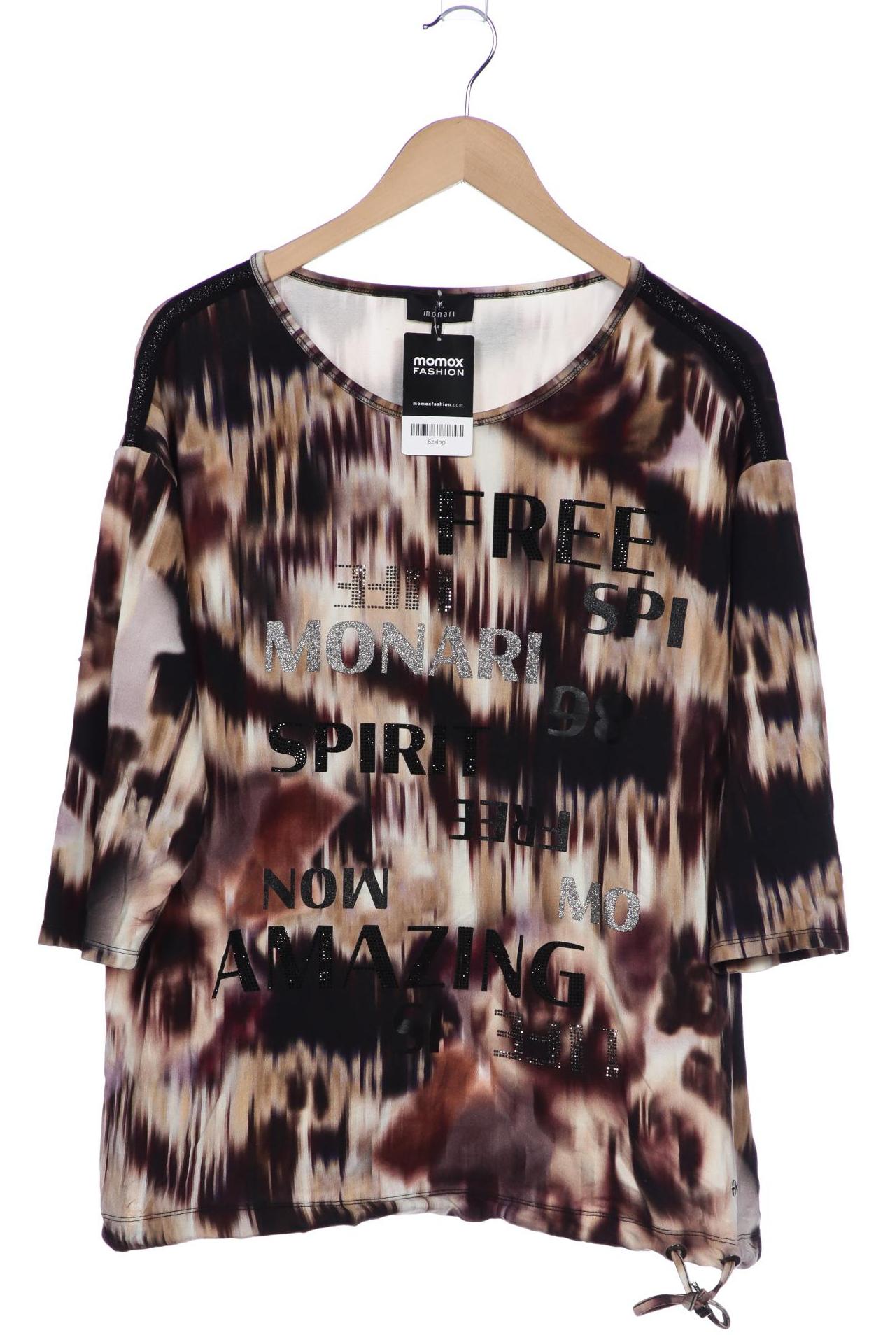 

monari Damen Langarmshirt, mehrfarbig, Gr. 44