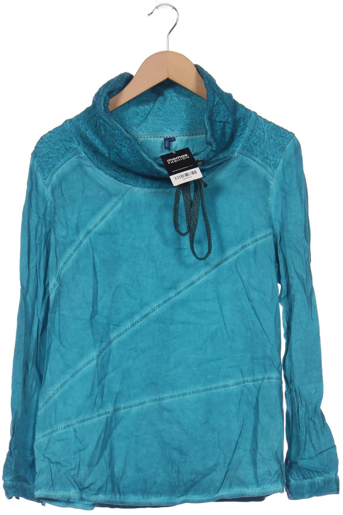 

monari Damen Langarmshirt, türkis, Gr. 38