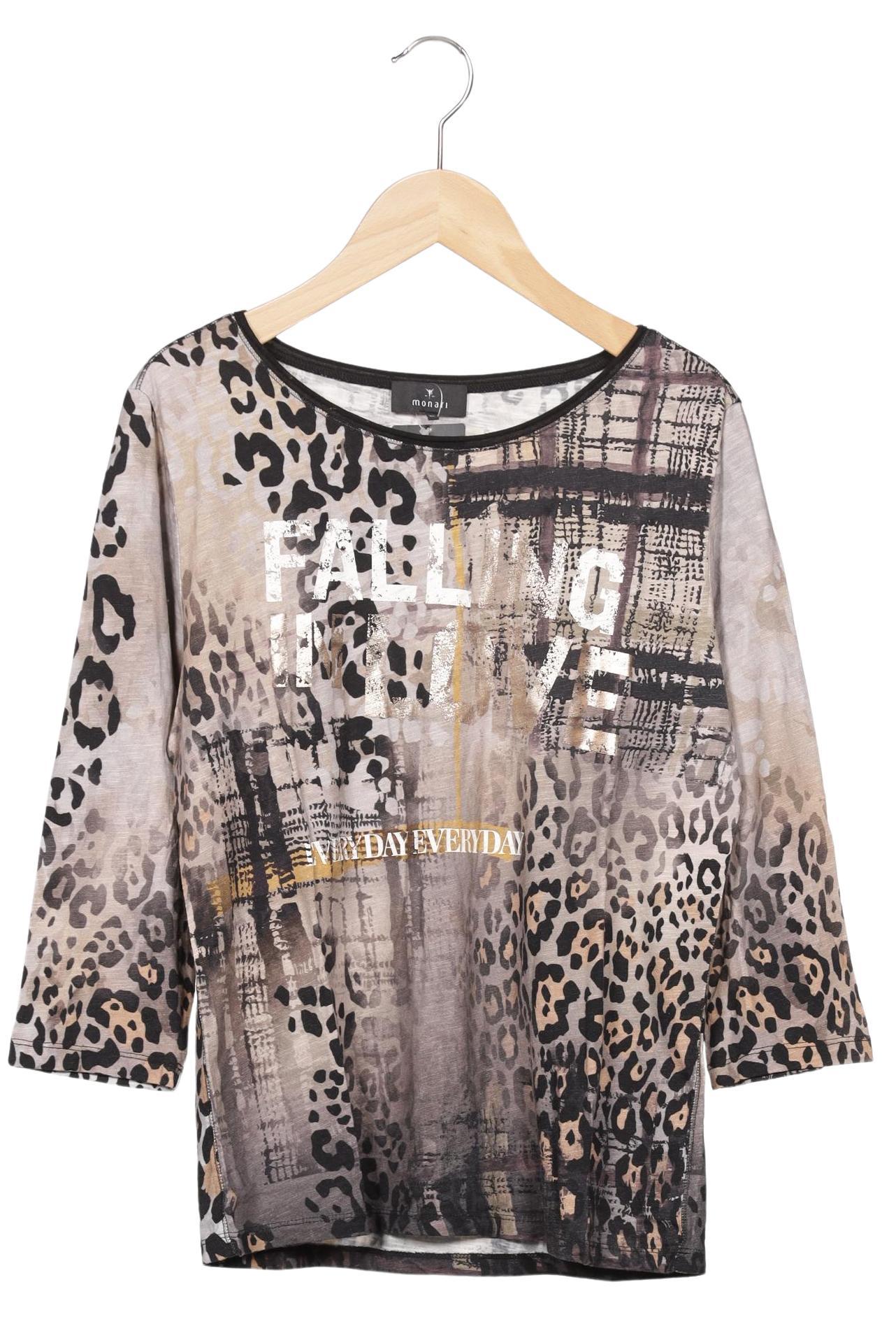 

monari Damen Langarmshirt, mehrfarbig, Gr. 36