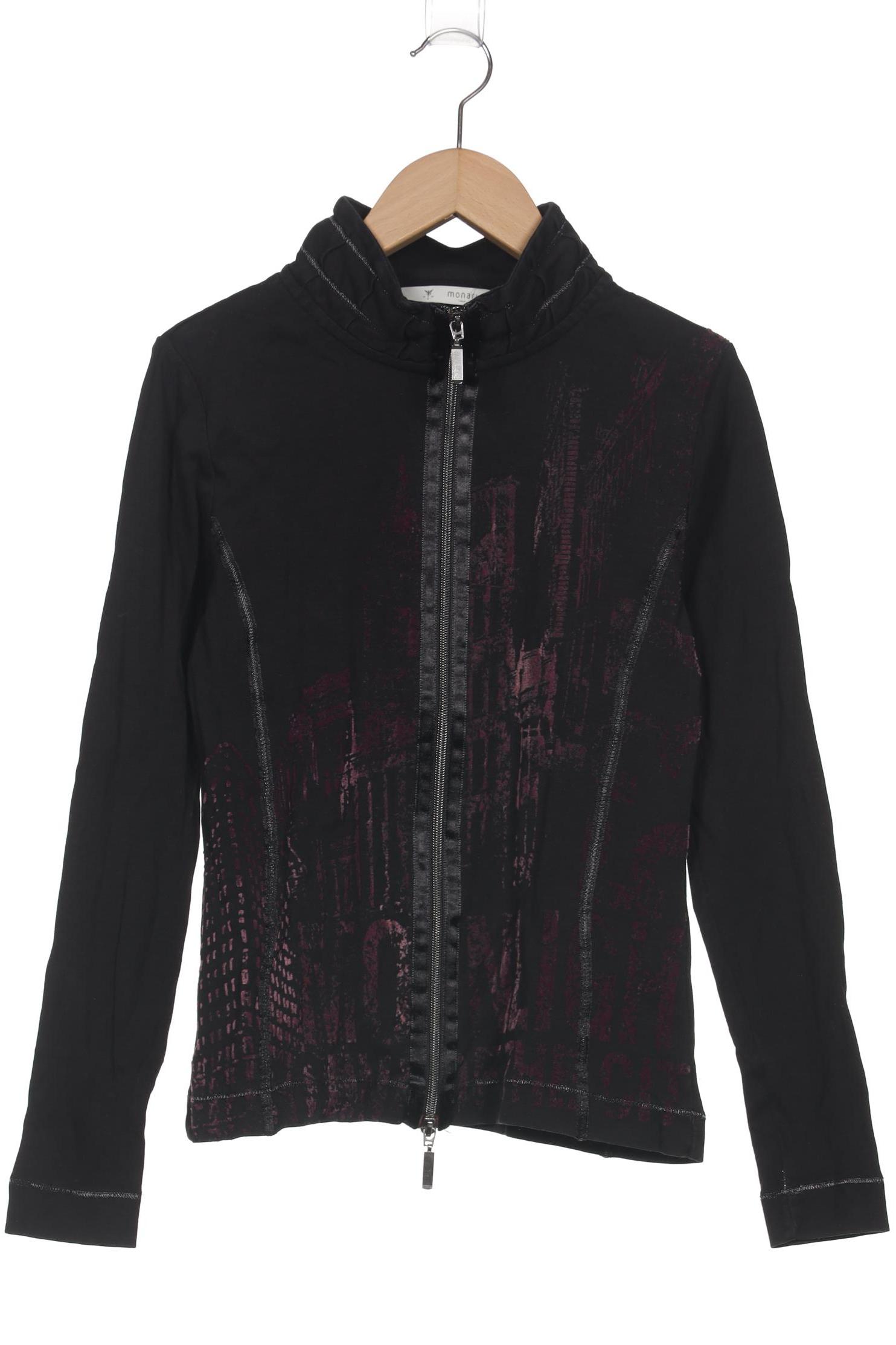

monari Damen Langarmshirt, schwarz, Gr. 36
