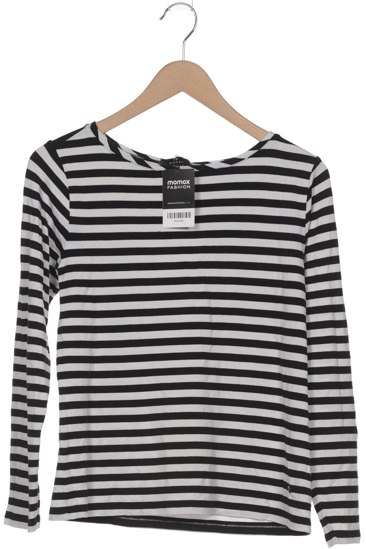 

monari Damen Langarmshirt, schwarz, Gr. 40