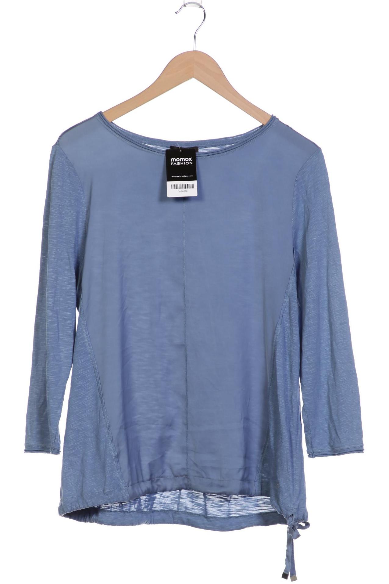 

monari Damen Langarmshirt, blau, Gr. 42