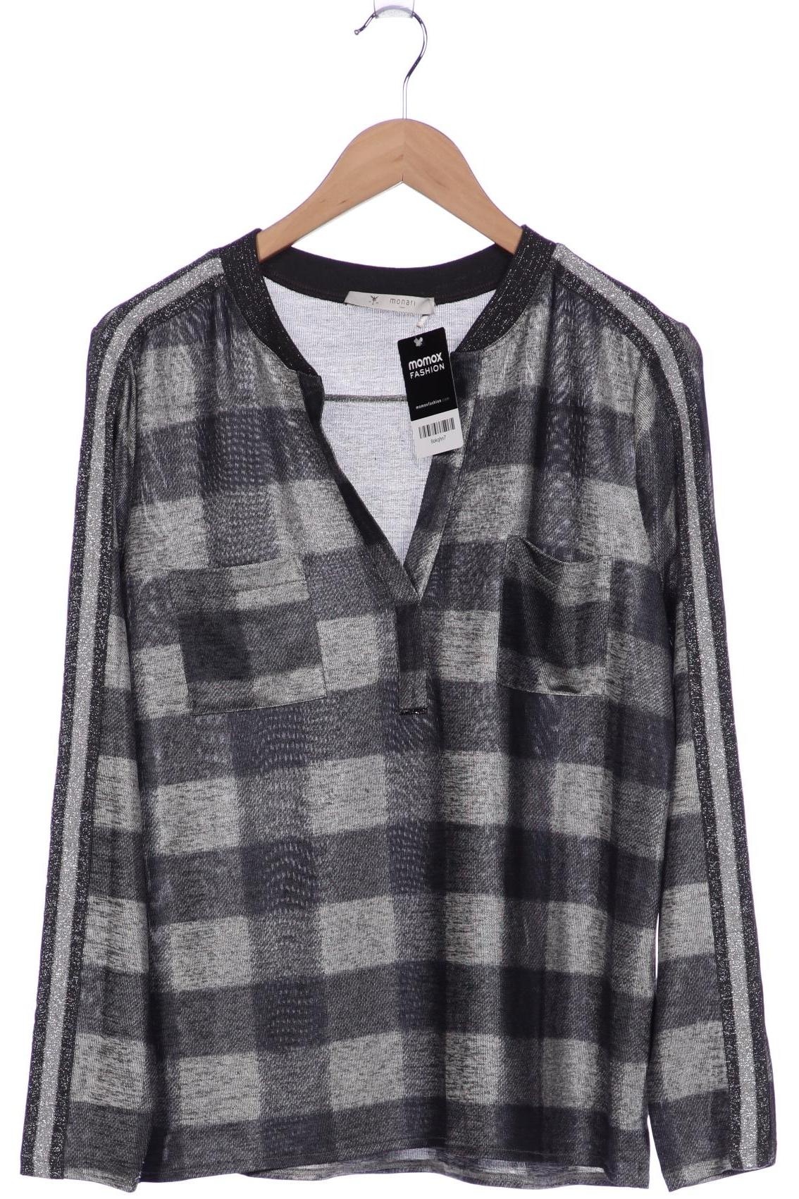 

monari Damen Langarmshirt, grau, Gr. 38