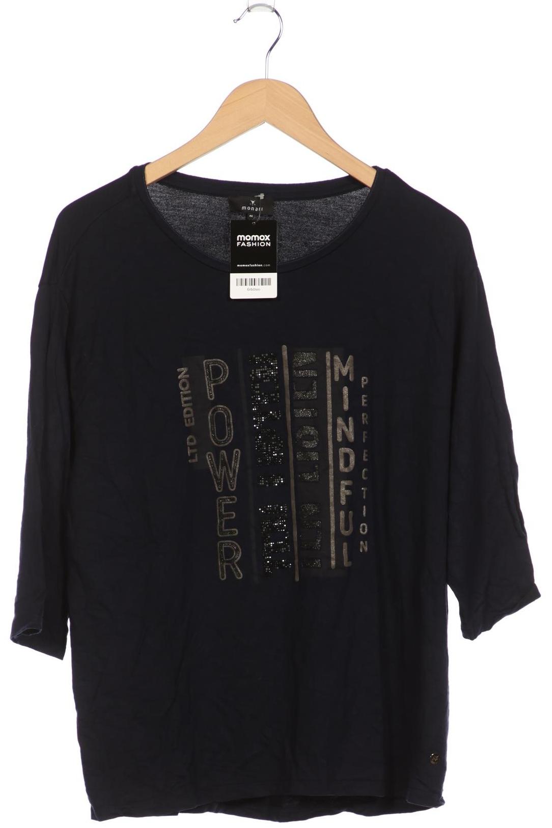 

monari Damen Langarmshirt, marineblau, Gr. 46