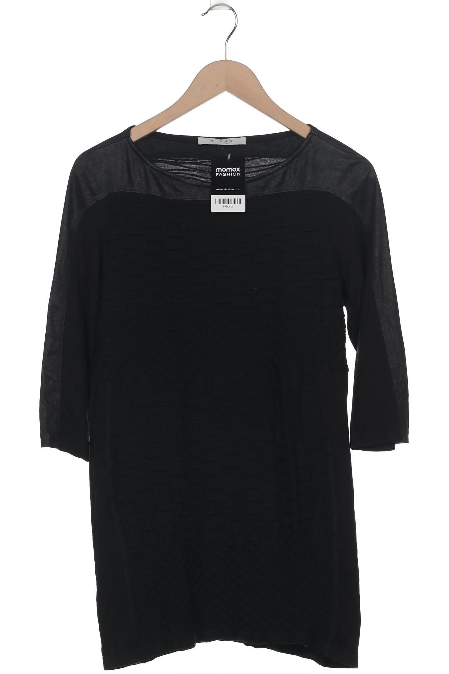 

monari Damen Langarmshirt, schwarz, Gr. 44