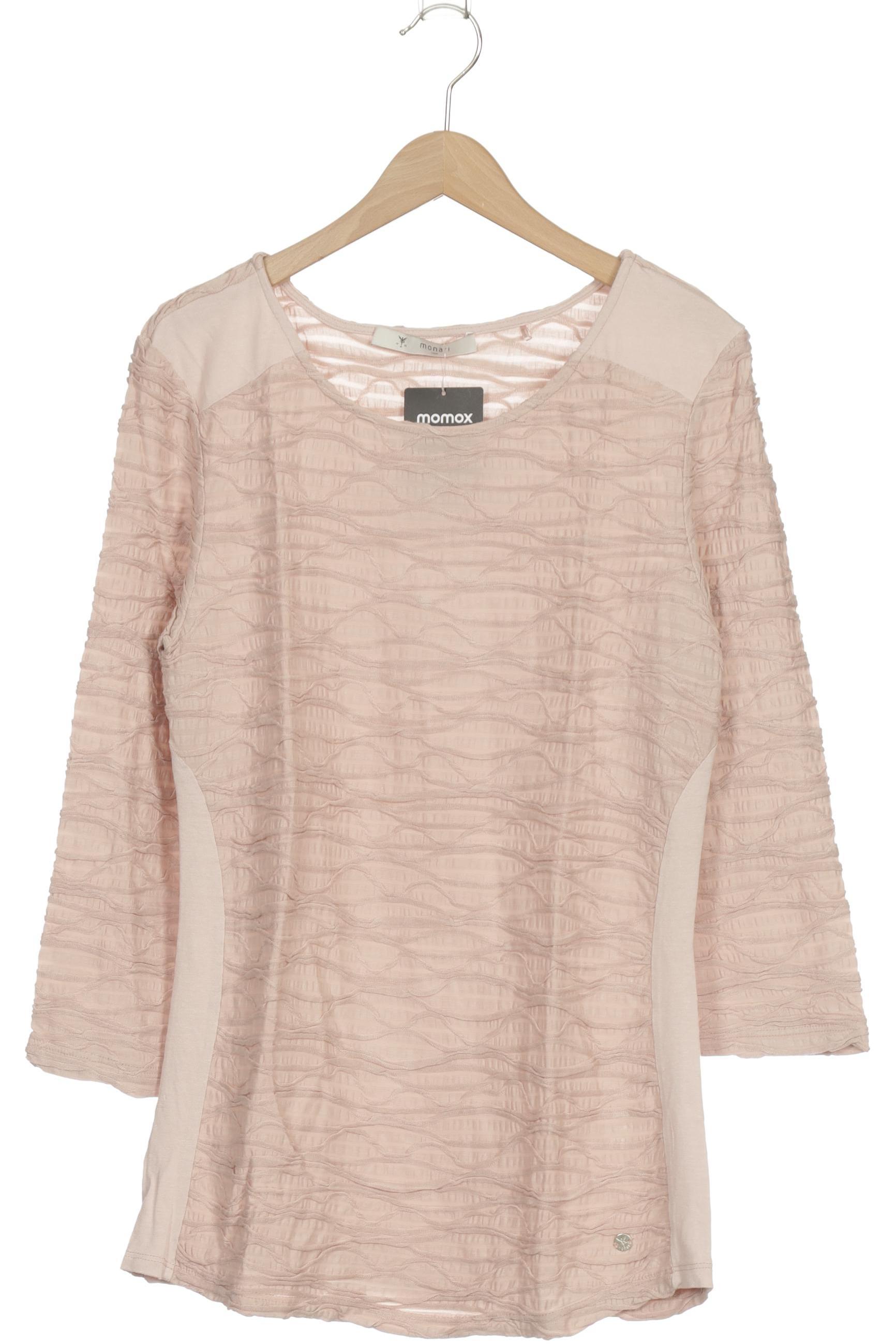 

monari Damen Langarmshirt, pink, Gr.