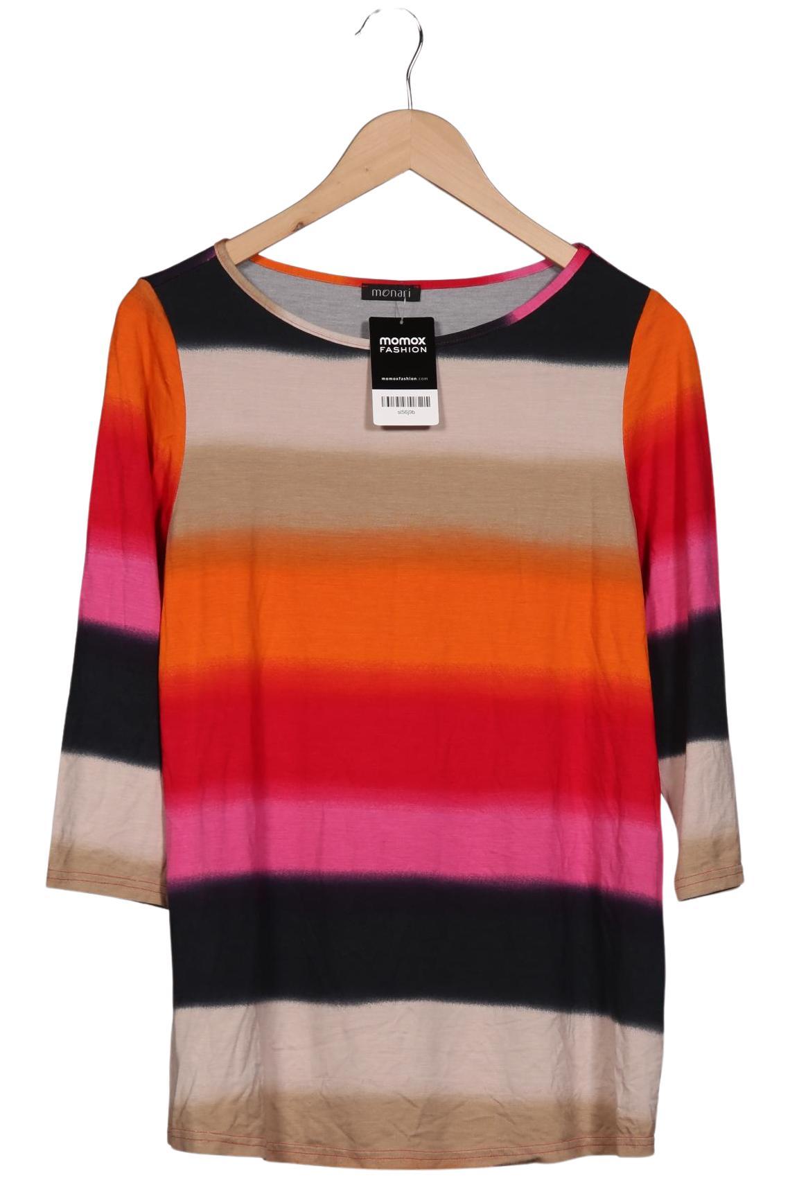 

monari Damen Langarmshirt, mehrfarbig, Gr. 42