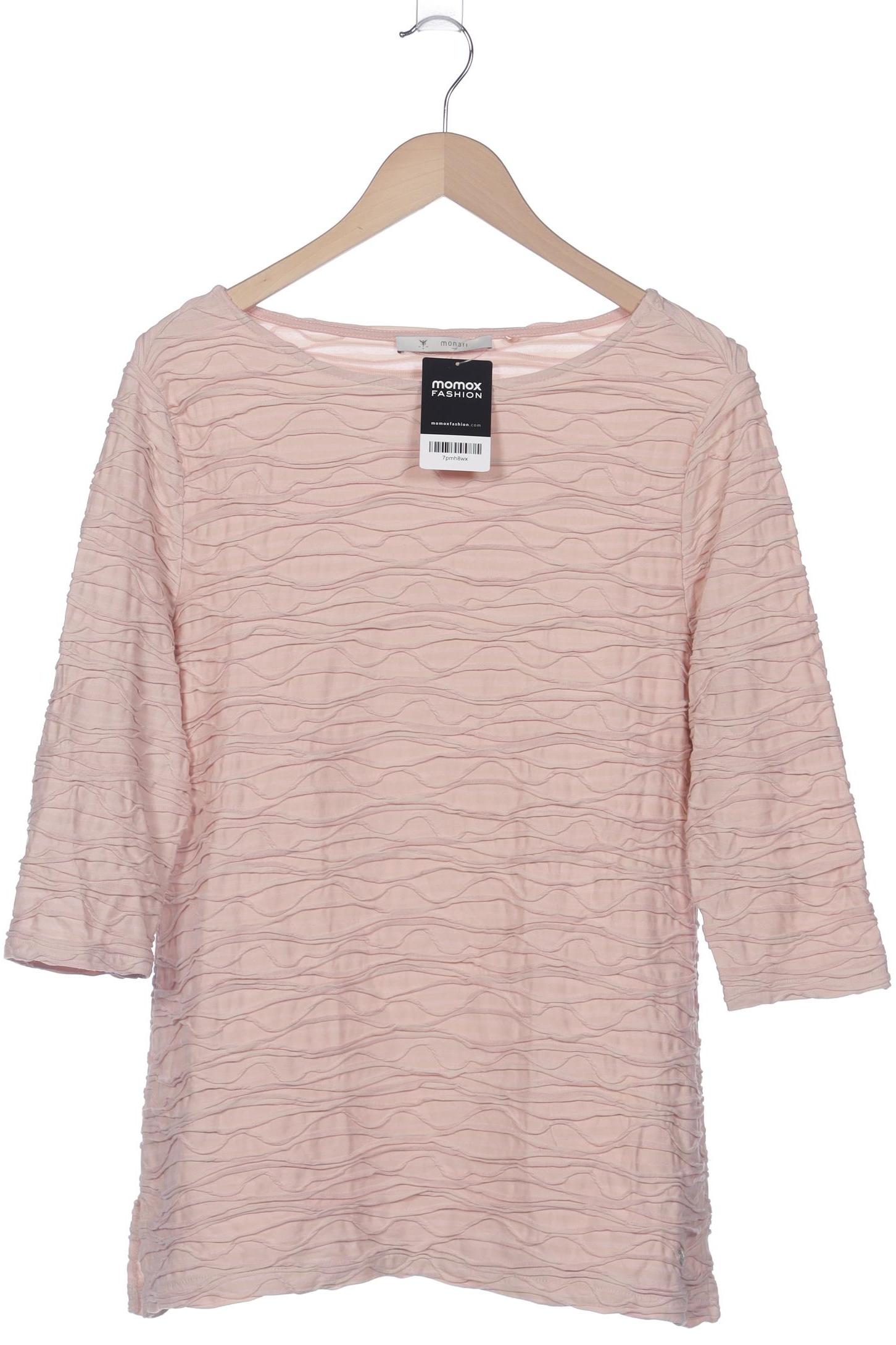

monari Damen Langarmshirt, pink, Gr. 44