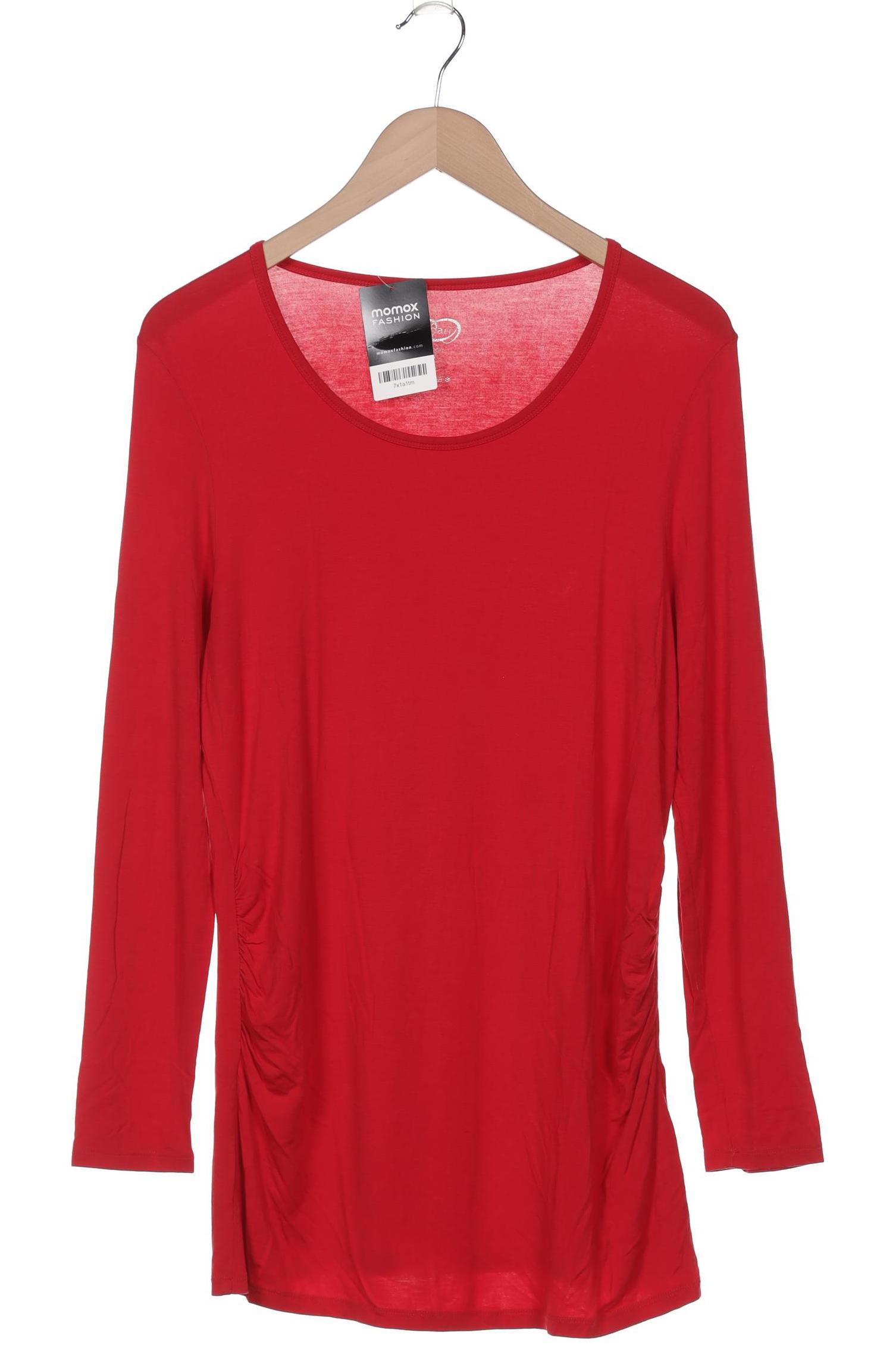 

monari Damen Langarmshirt, rot, Gr. 44