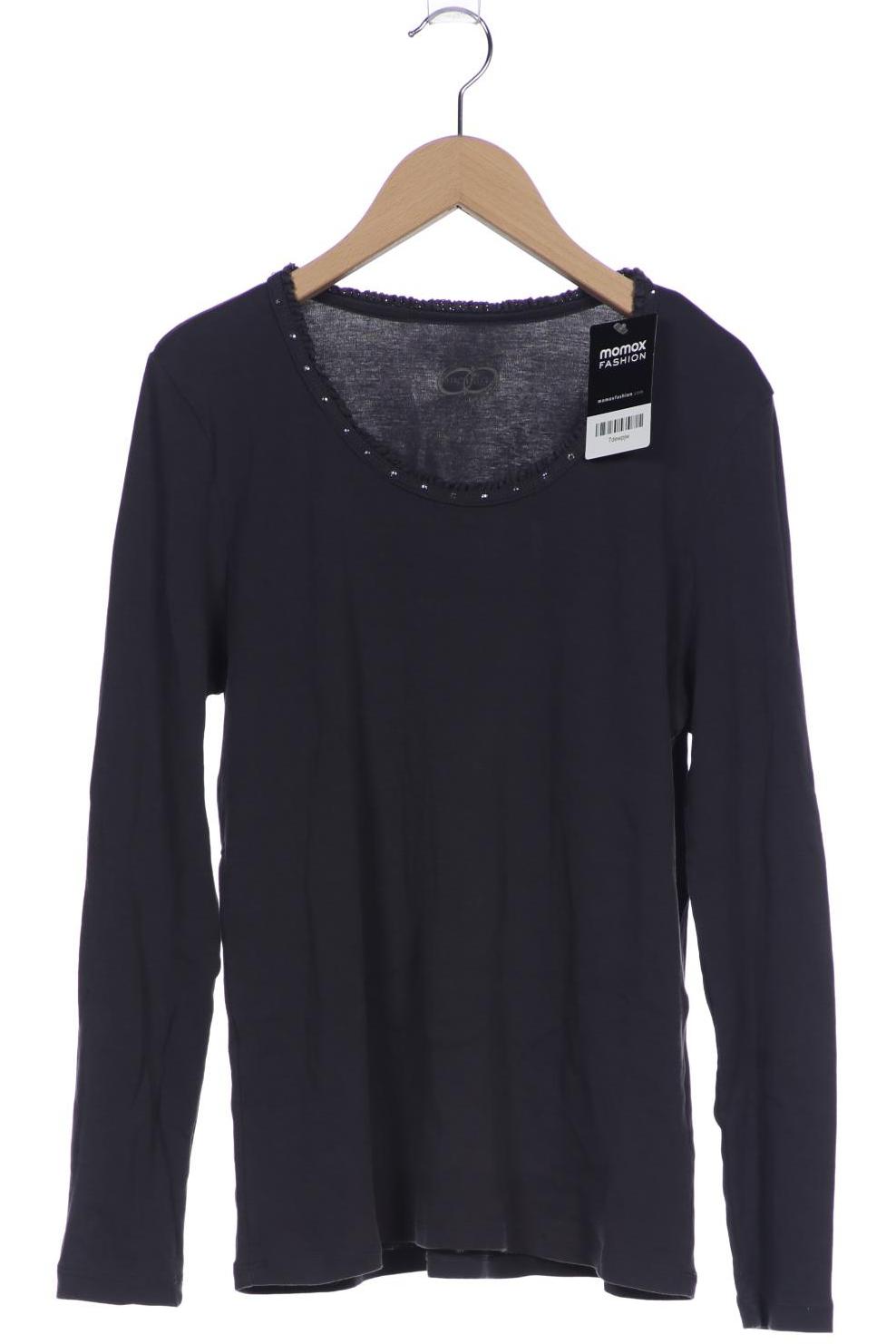 

monari Damen Langarmshirt, grau, Gr. 42
