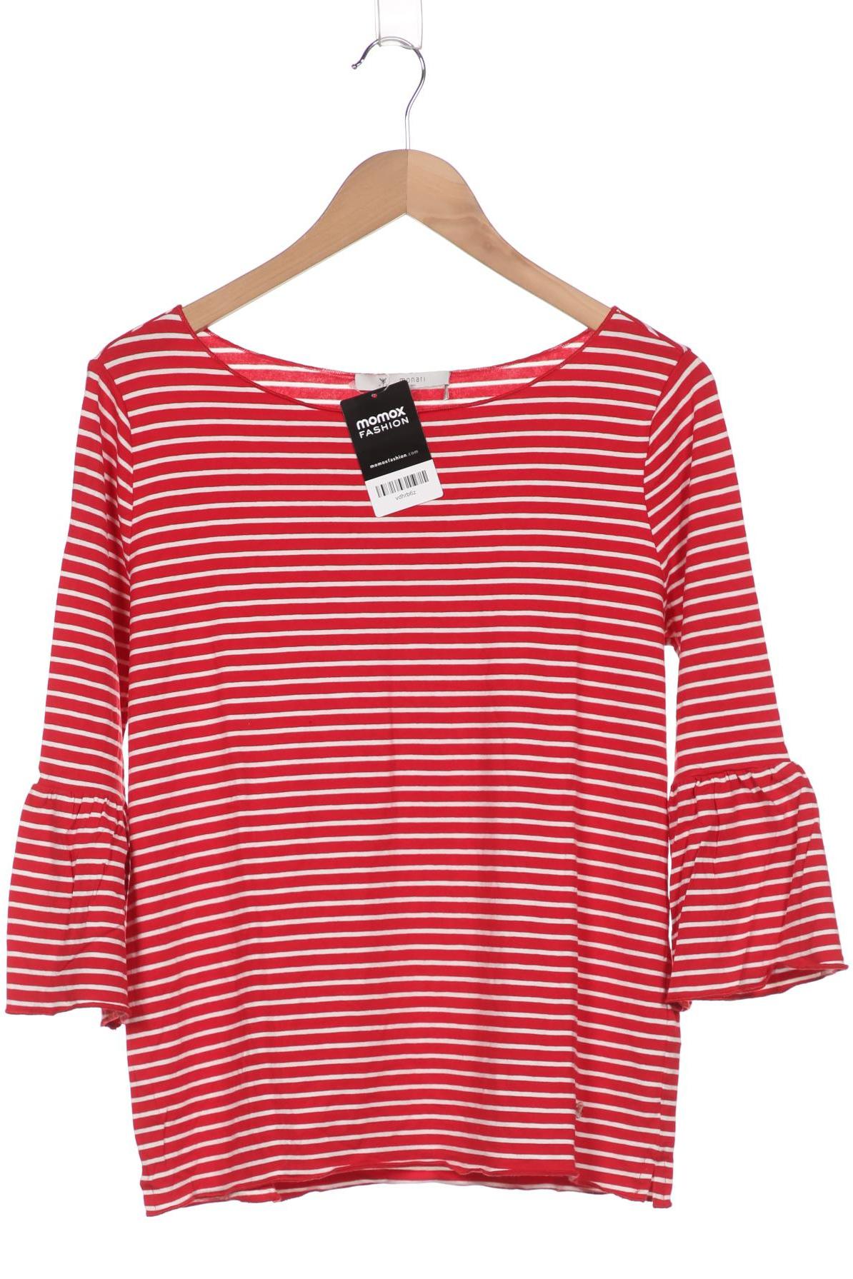 

monari Damen Langarmshirt, rot, Gr. 38