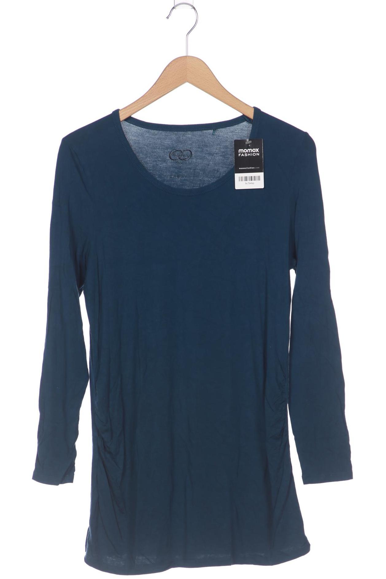 

monari Damen Langarmshirt, blau, Gr. 42