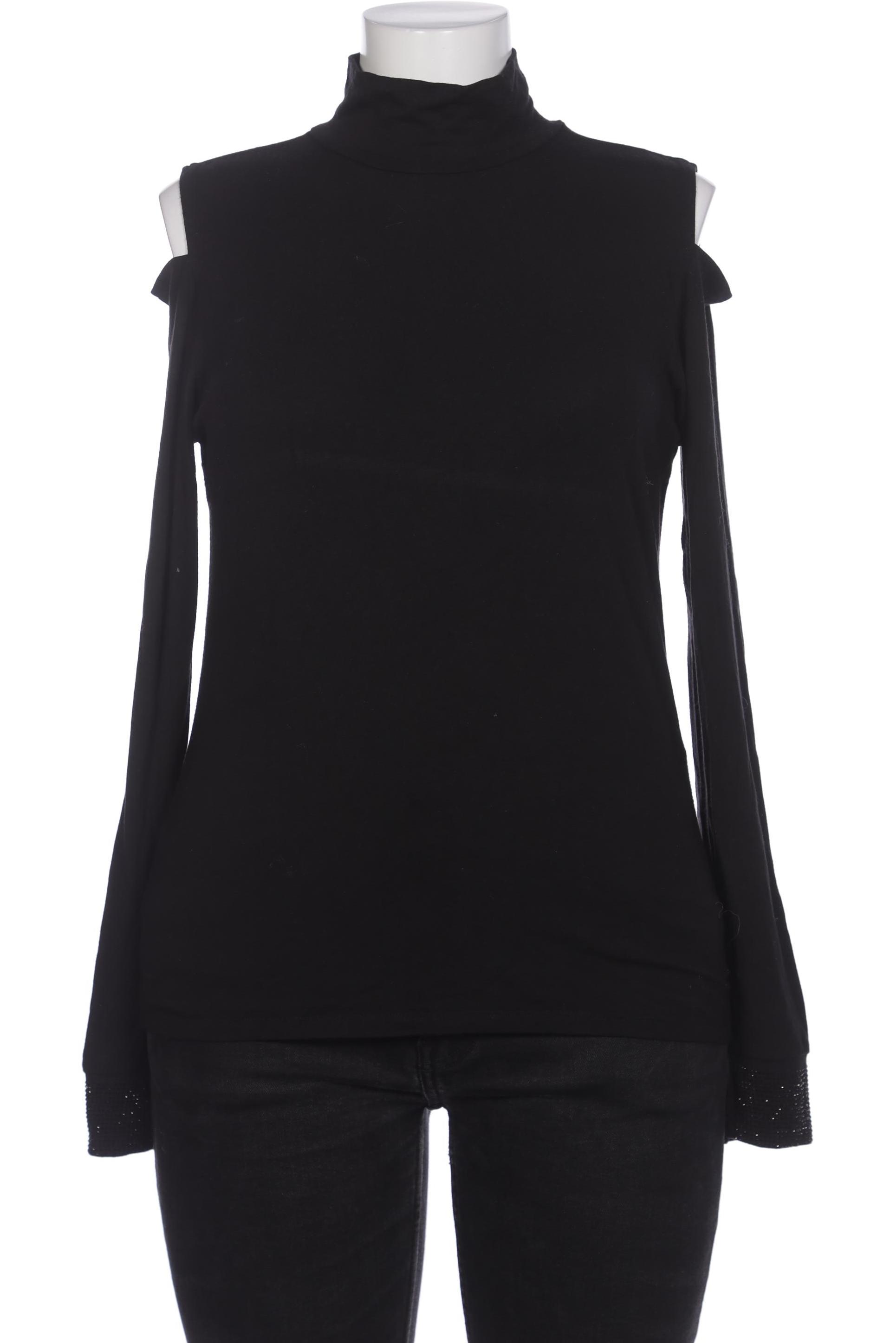 

monari Damen Langarmshirt, schwarz, Gr. 40