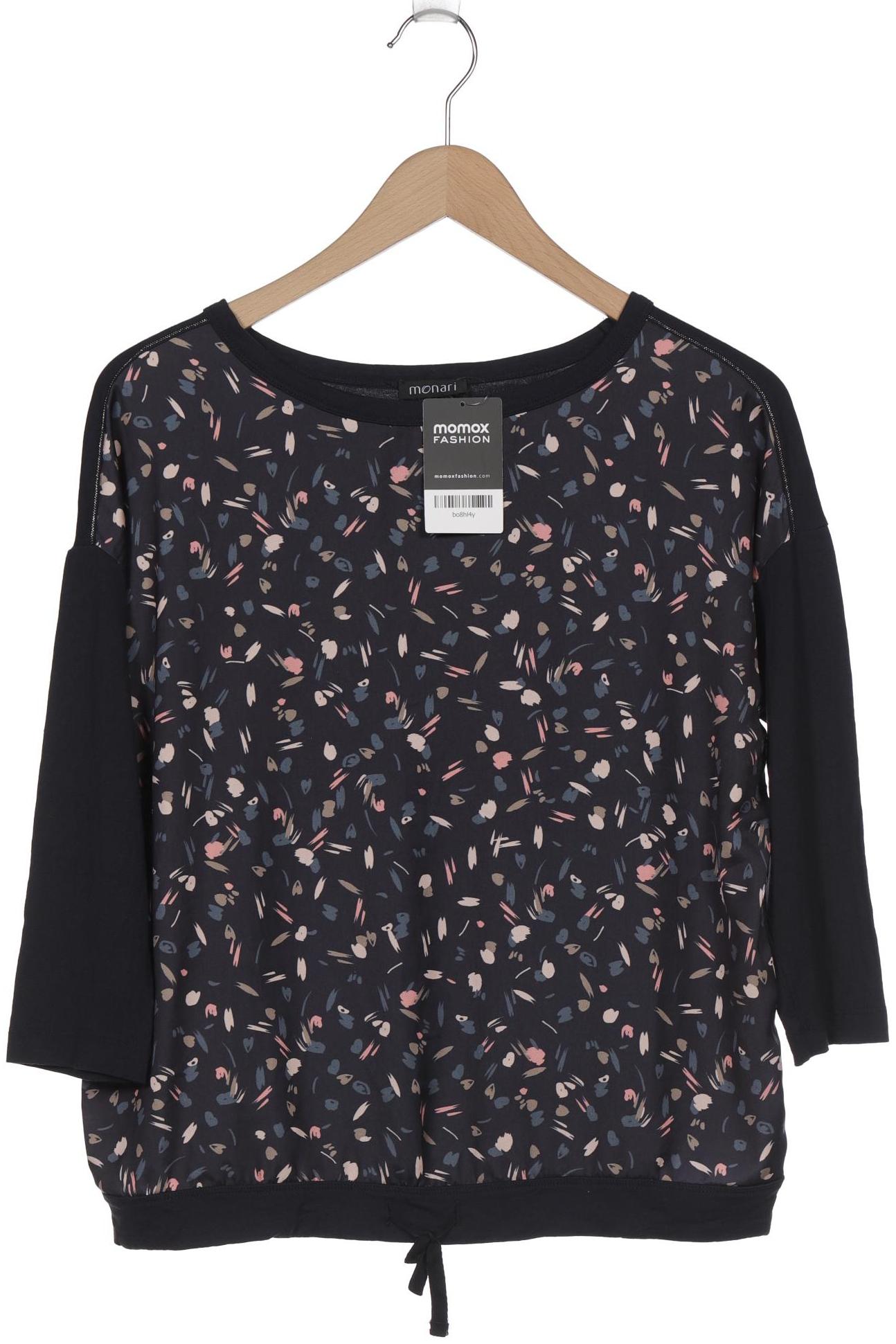

monari Damen Langarmshirt, marineblau, Gr. 44