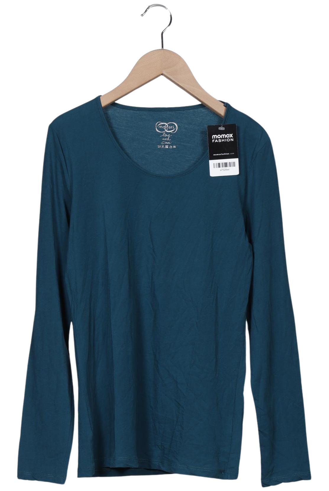 

monari Damen Langarmshirt, türkis, Gr. 38