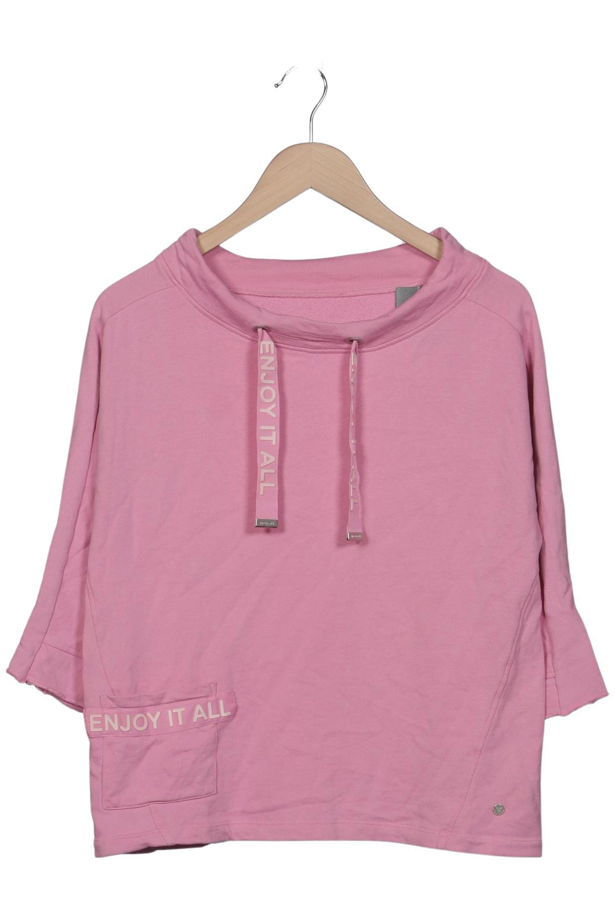 

monari Damen Langarmshirt, pink, Gr. 42