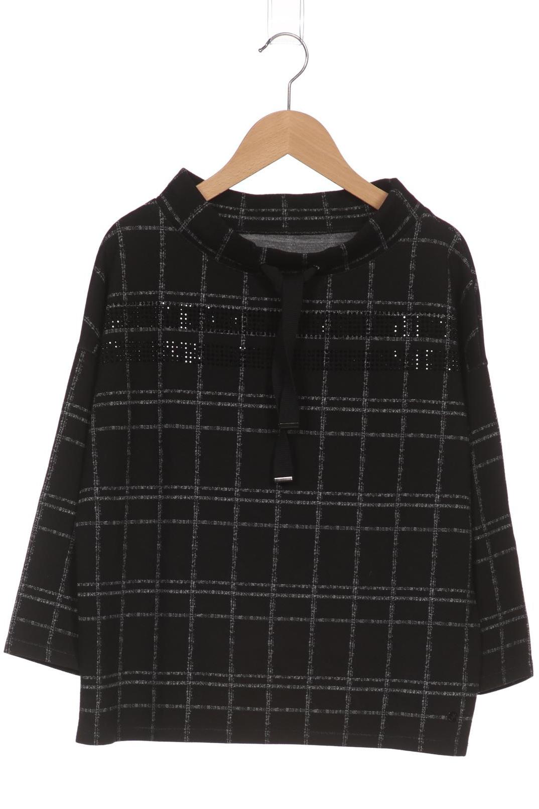 

monari Damen Langarmshirt, schwarz, Gr. 38