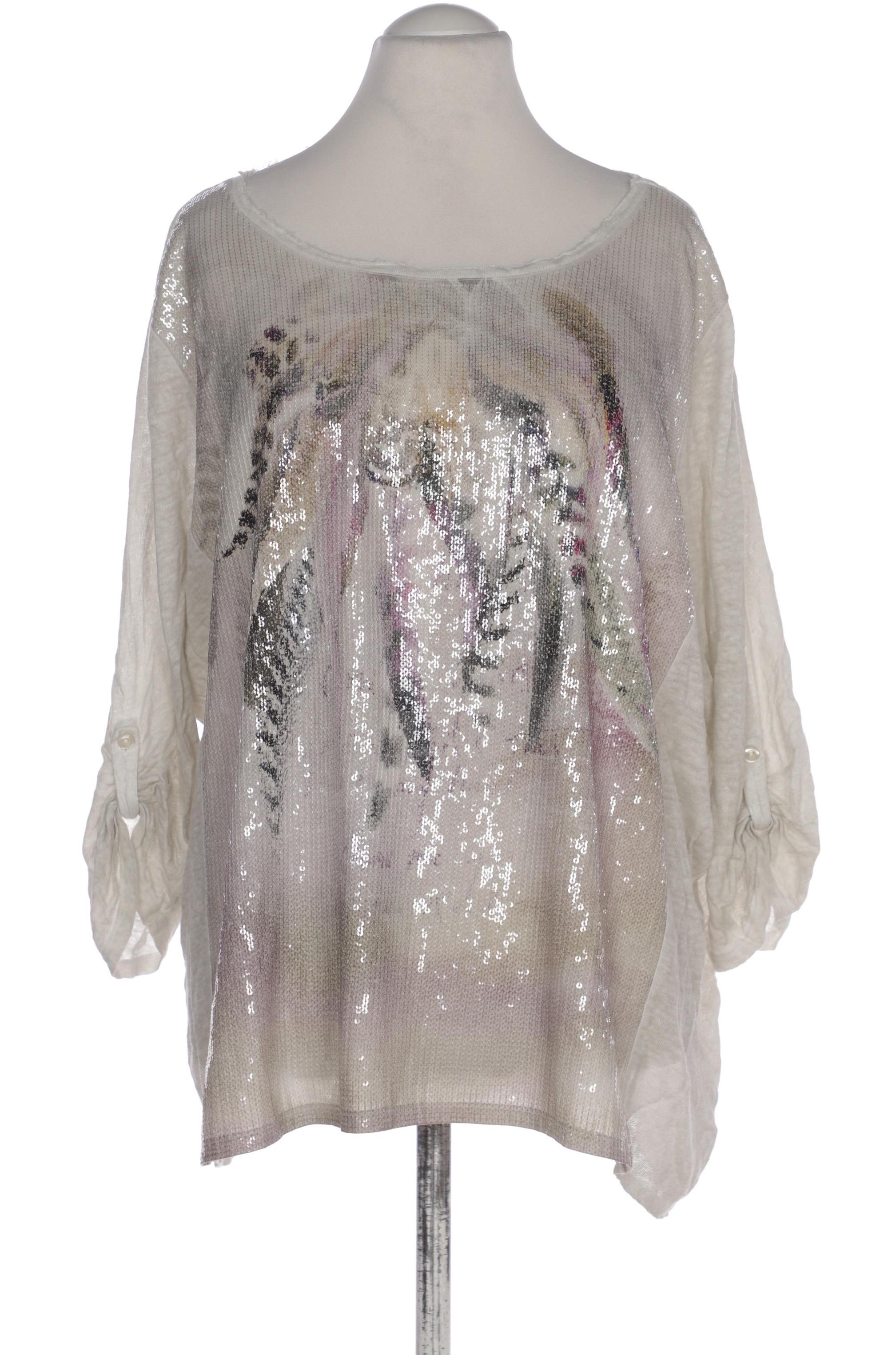 

monari Damen Langarmshirt, beige, Gr. 56