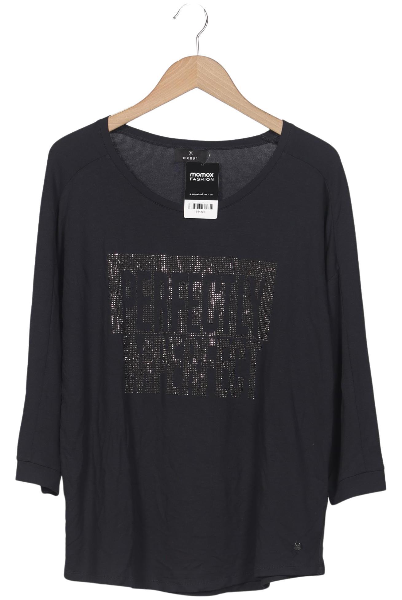 

monari Damen Langarmshirt, marineblau, Gr. 42