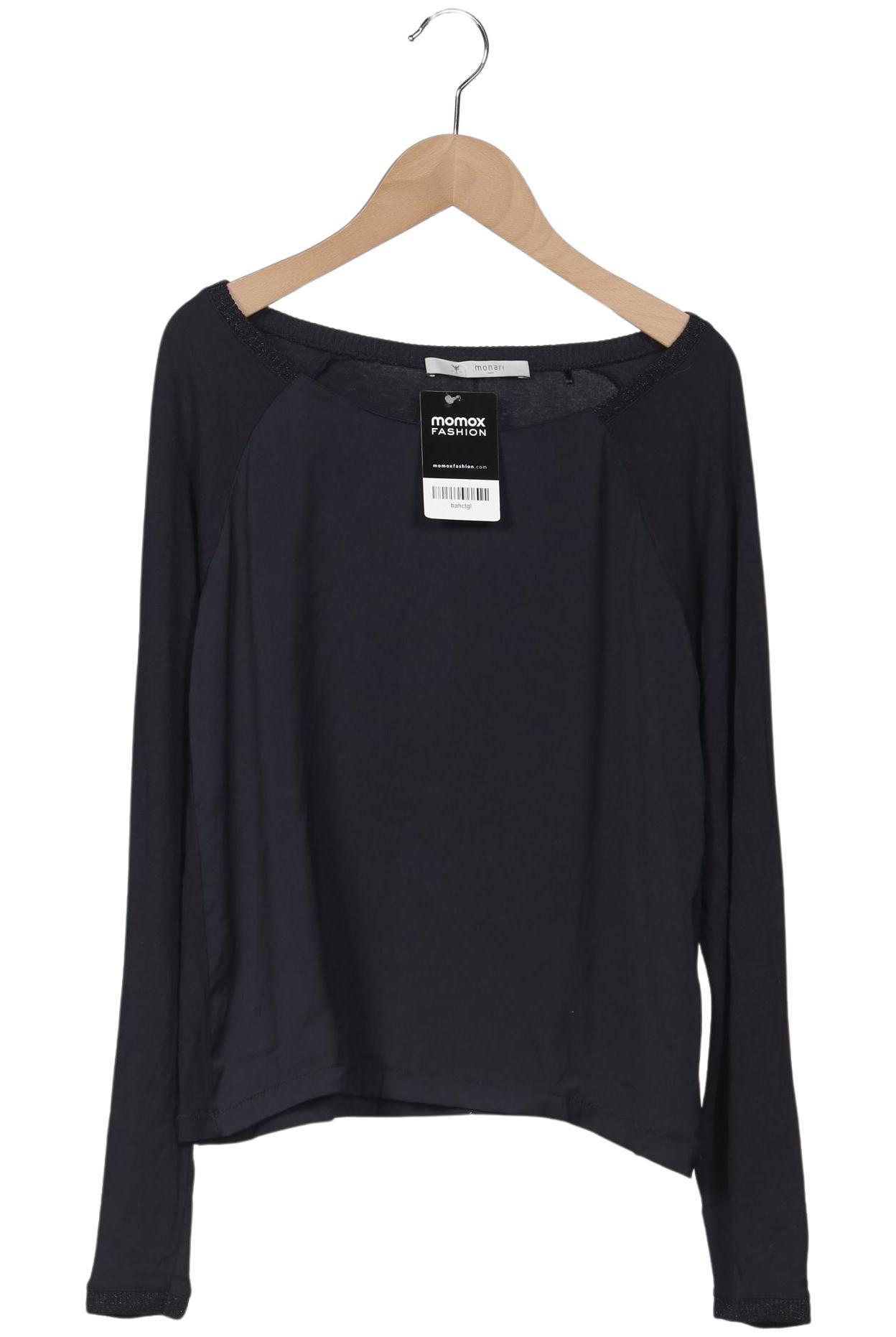 

monari Damen Langarmshirt, marineblau, Gr. 38