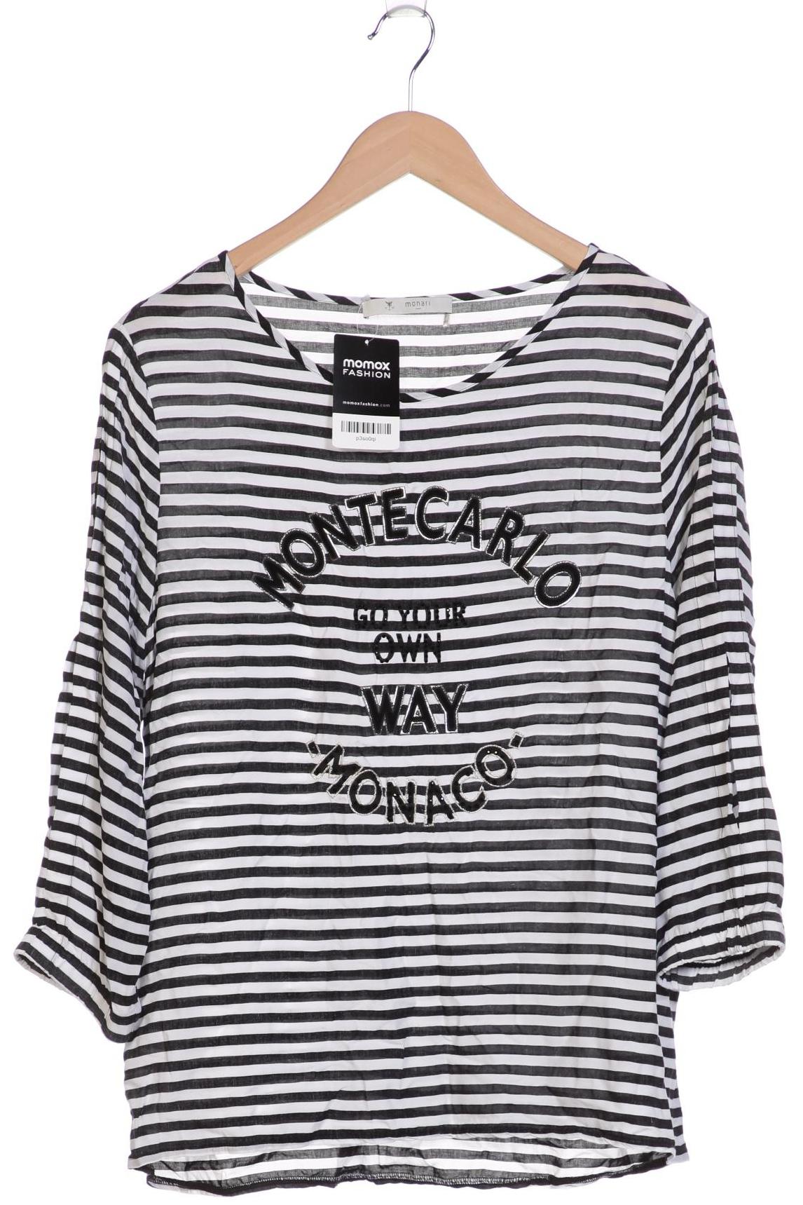 

monari Damen Langarmshirt, schwarz, Gr. 44