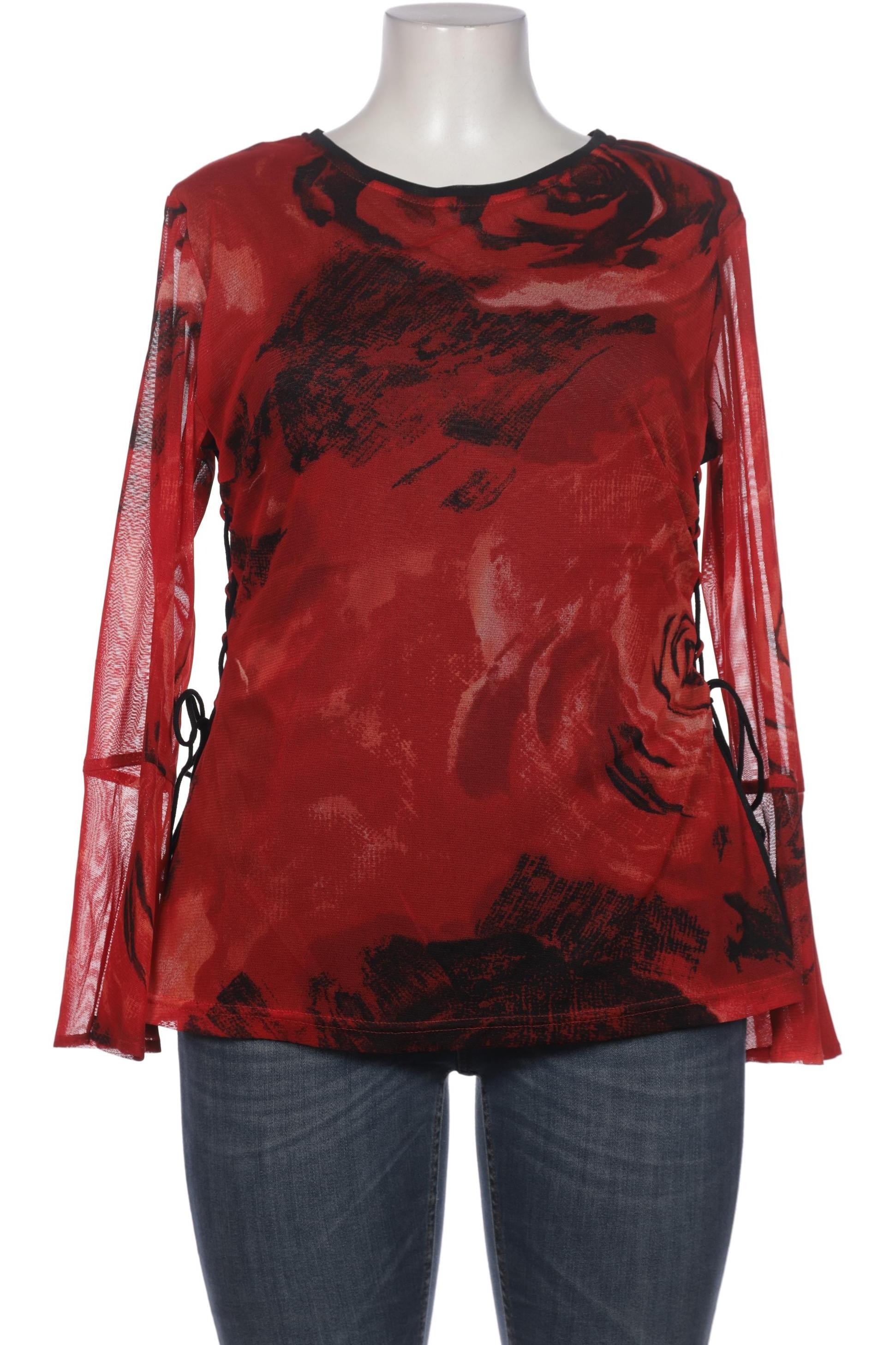 

monari Damen Langarmshirt, rot, Gr. 44