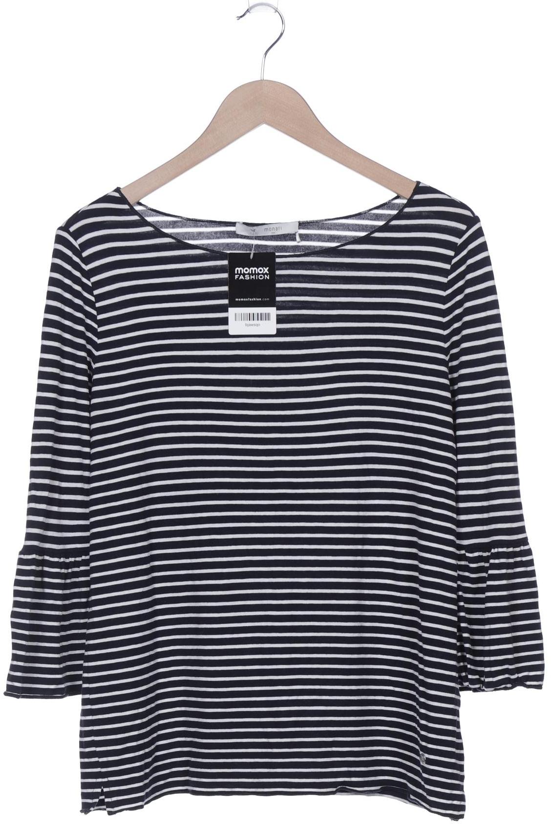 

monari Damen Langarmshirt, schwarz, Gr. 42
