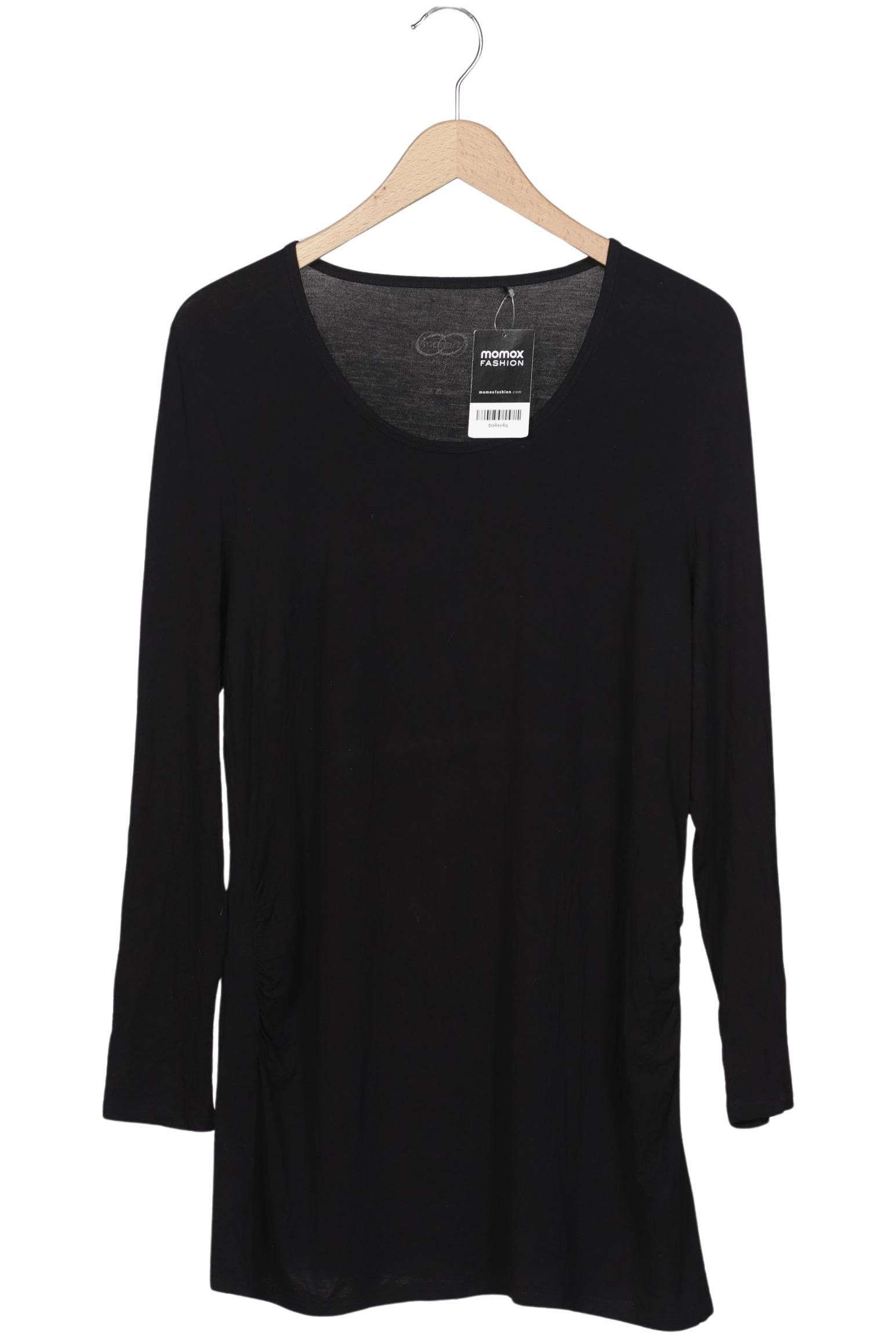 

monari Damen Langarmshirt, schwarz, Gr. 46