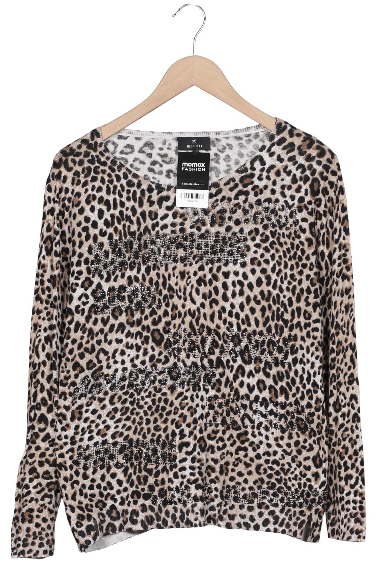 

monari Damen Langarmshirt, beige, Gr. 42