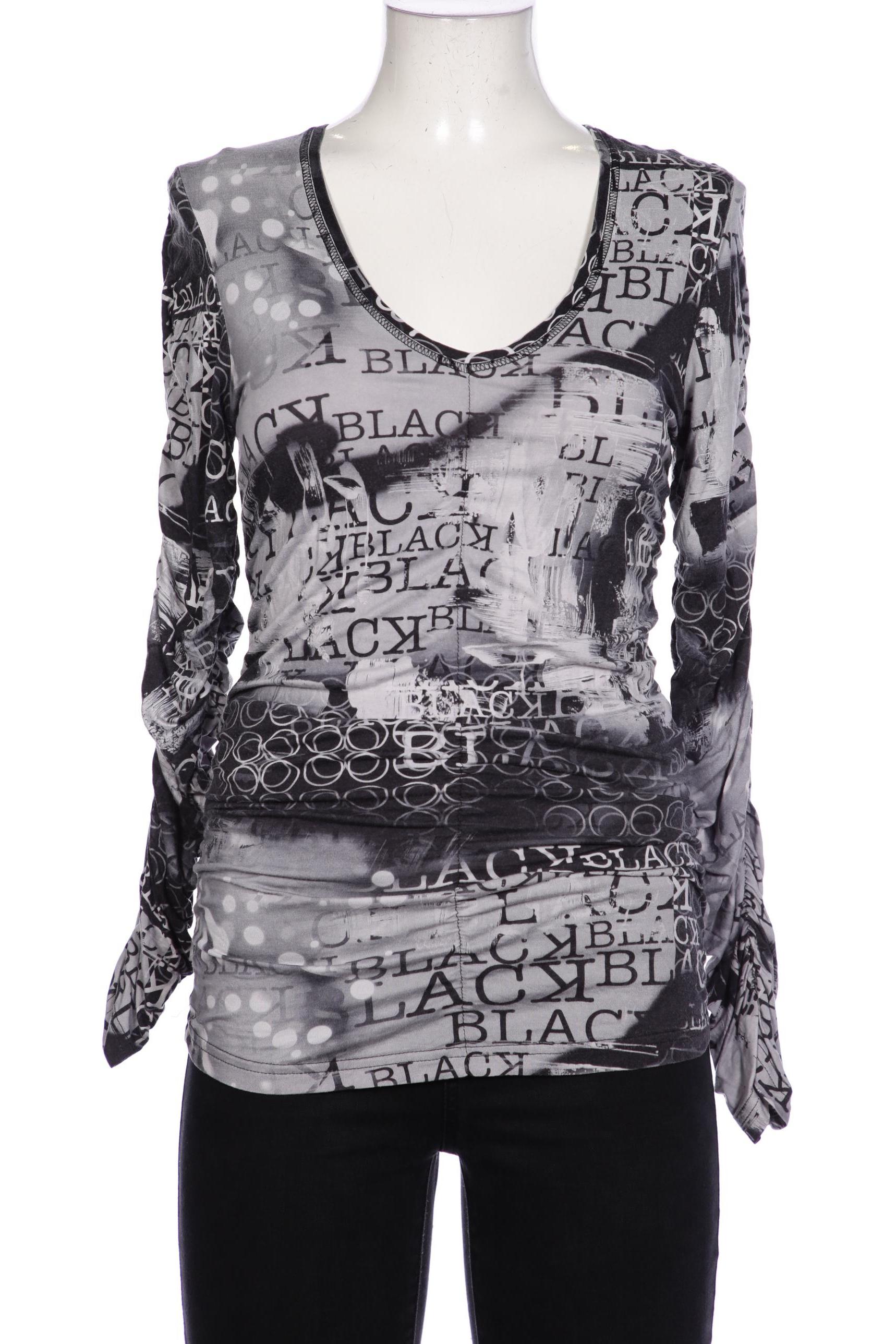 

monari Damen Langarmshirt, grau, Gr. 40