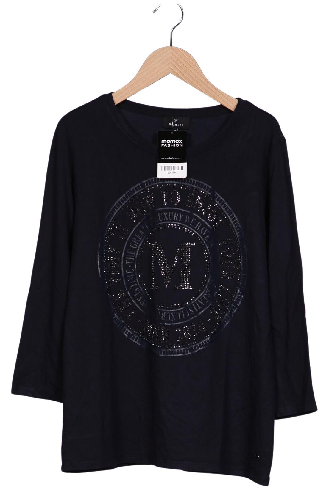 

monari Damen Langarmshirt, marineblau, Gr. 38