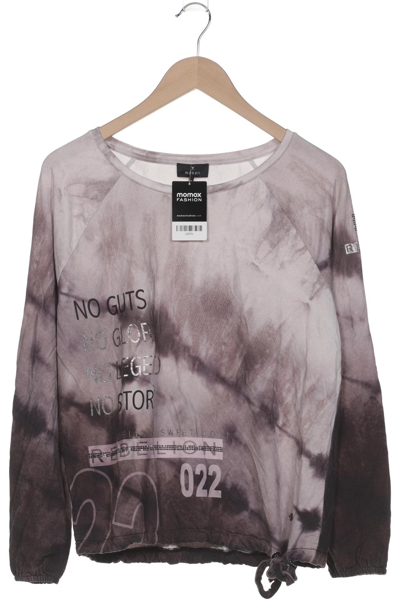 

monari Damen Langarmshirt, flieder, Gr. 38